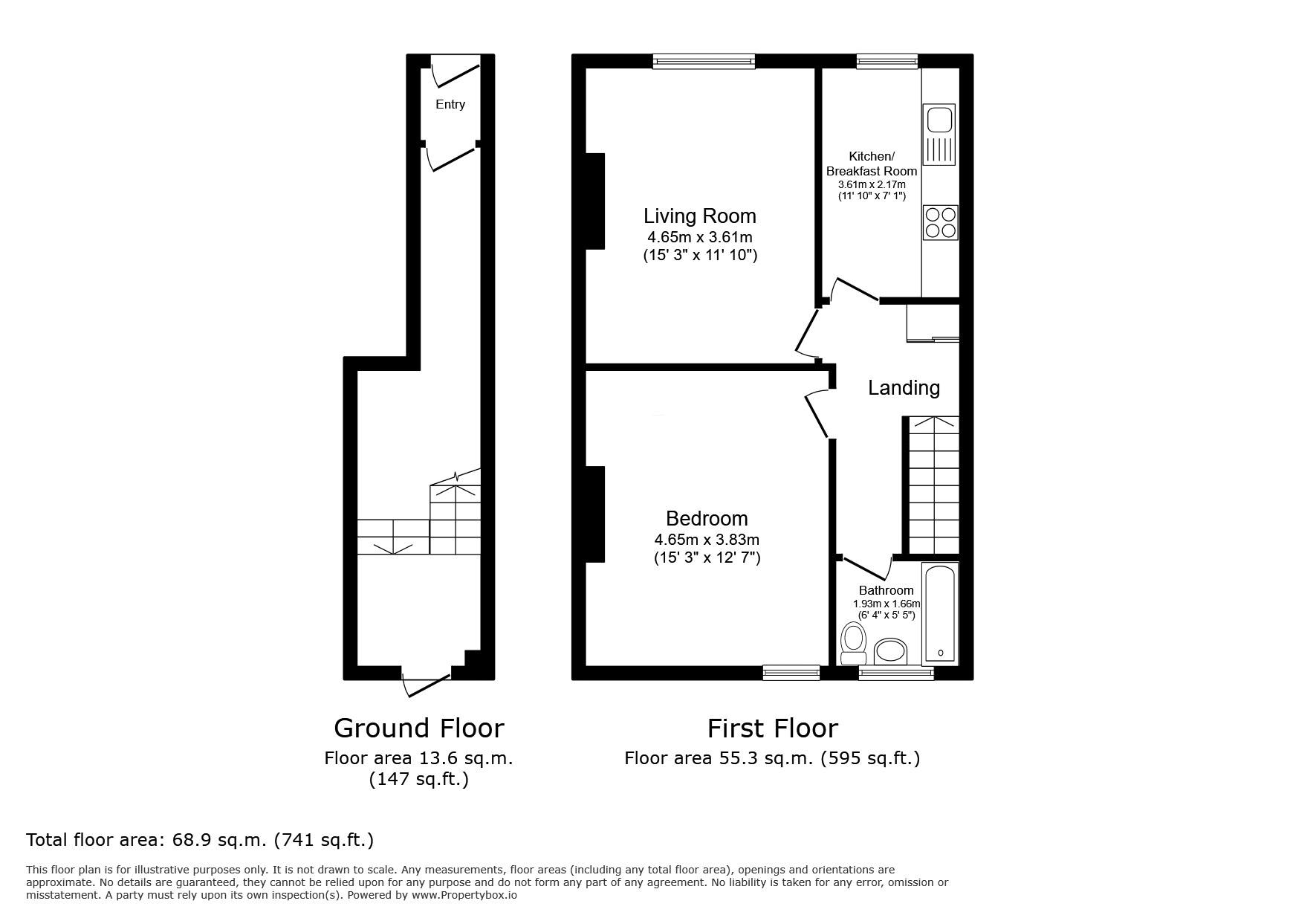 28b, Hartburn Terrace, Whitley Bay floorplan