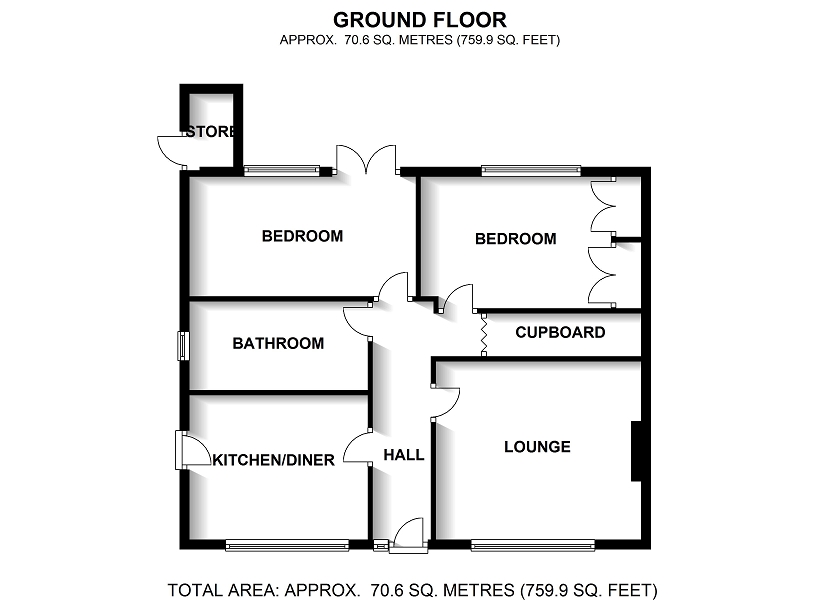 2 Bedrooms Flat for sale in Maesteg Road, Tondu, Bridgend, Bridgend County. CF32