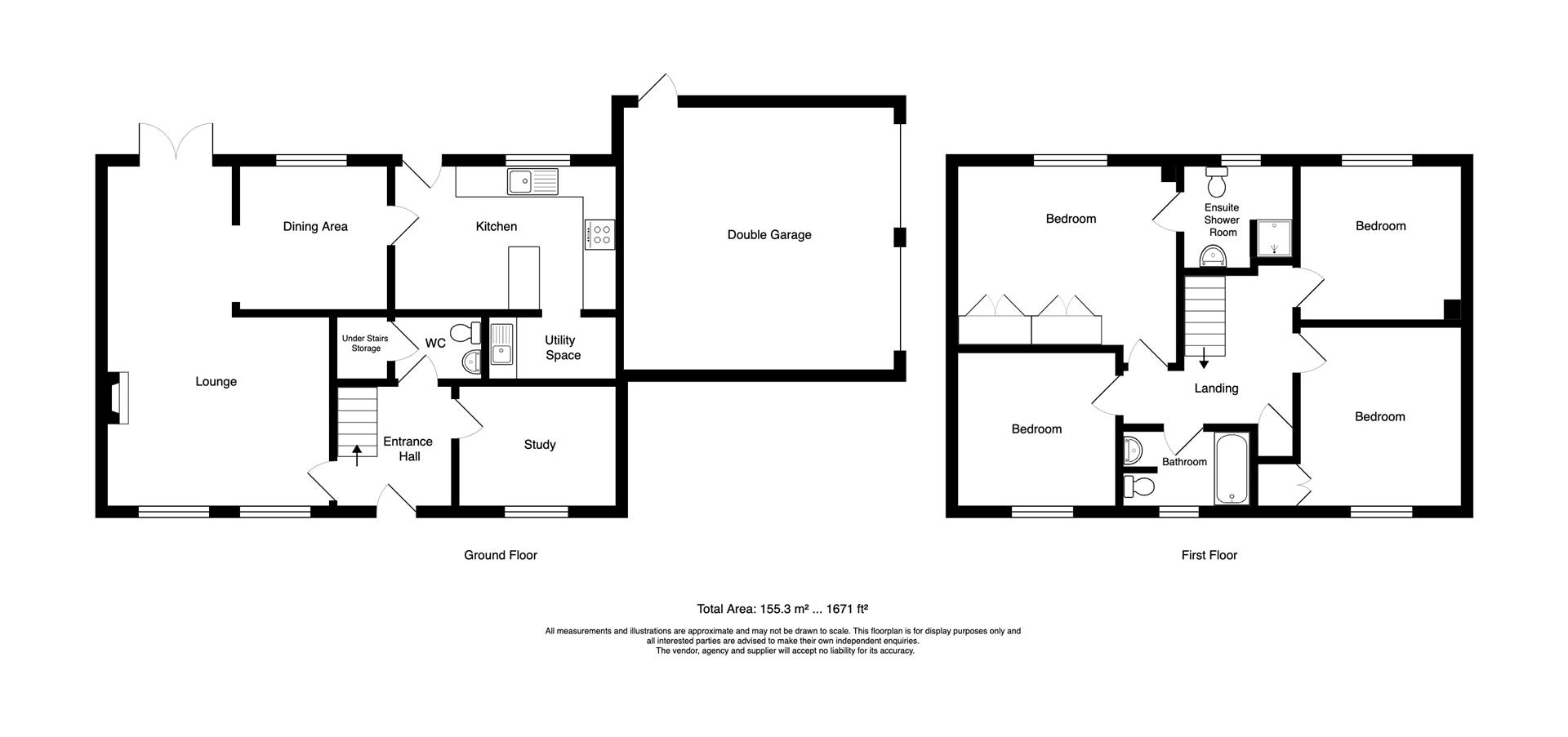 1, Carisbrooke Park, Leicester floorplan