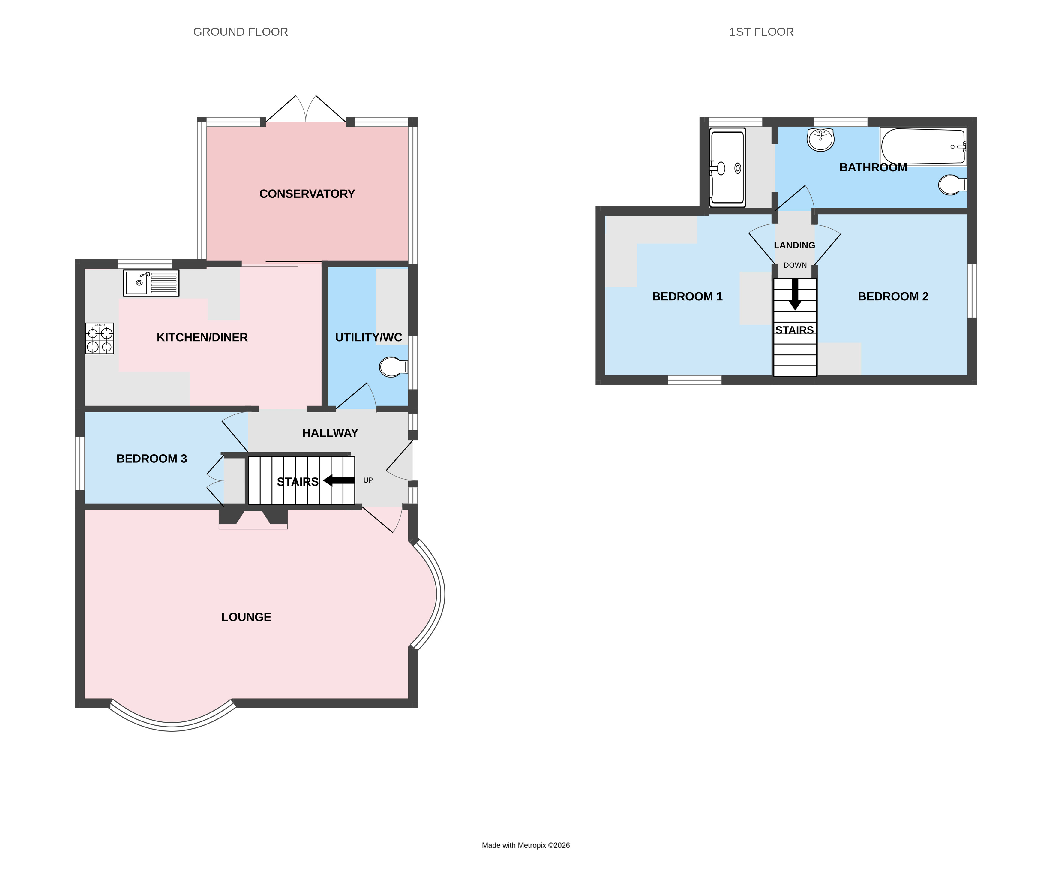 4, Meadow Drive, Stafford floorplan