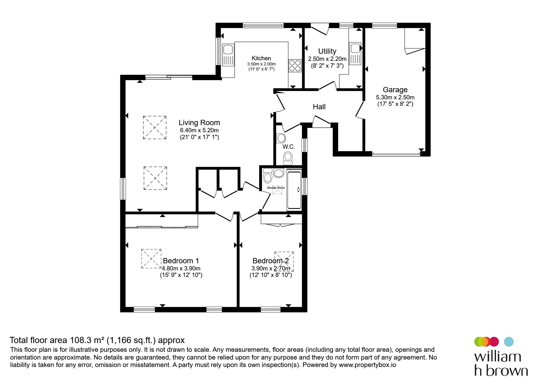 6, Howards Way, Norwich floorplan