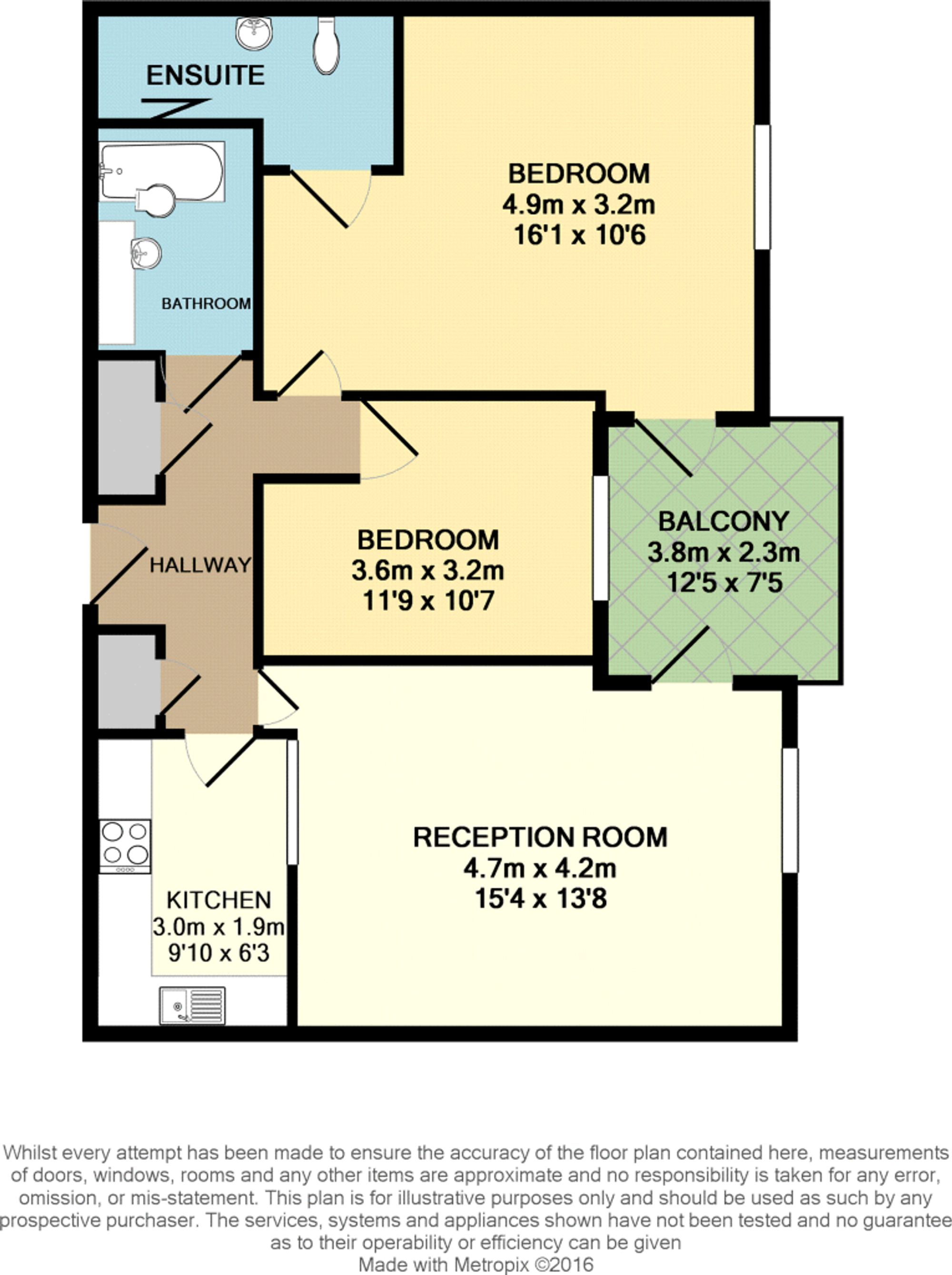 99 Penn Place Northway, Rickmansworth floorplan