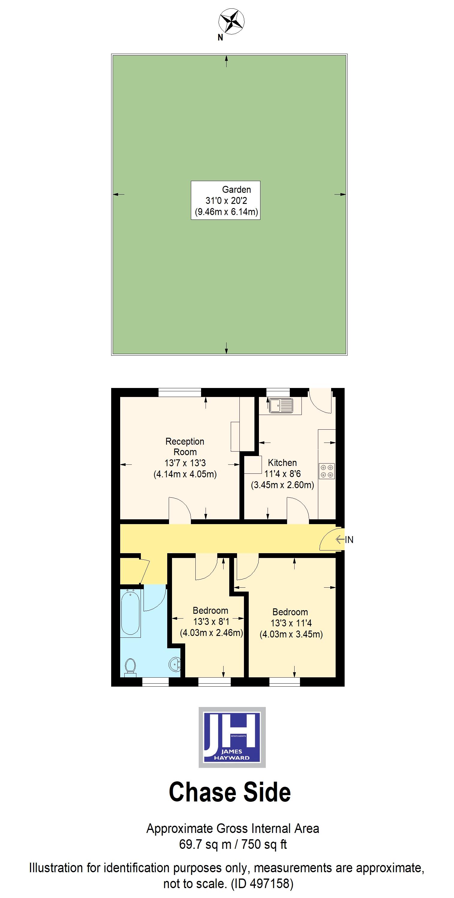 2 Bedrooms Flat for sale in Chase Side, Enfield EN2