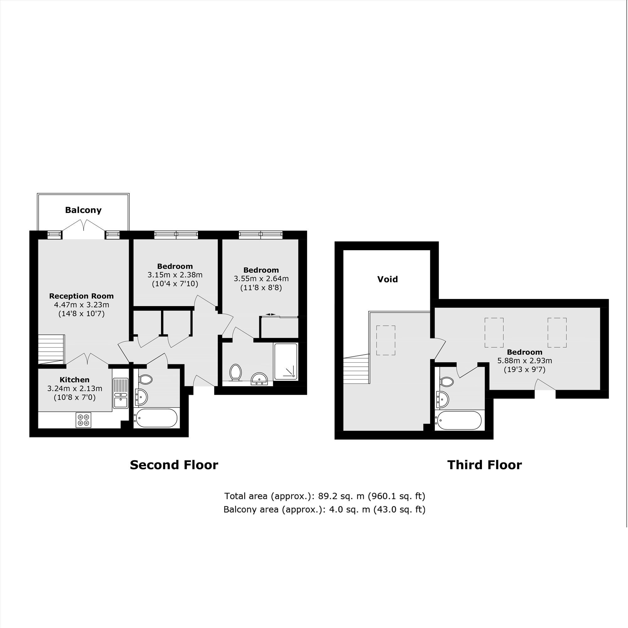 21 Dorey House, High Street, Brentford floorplan