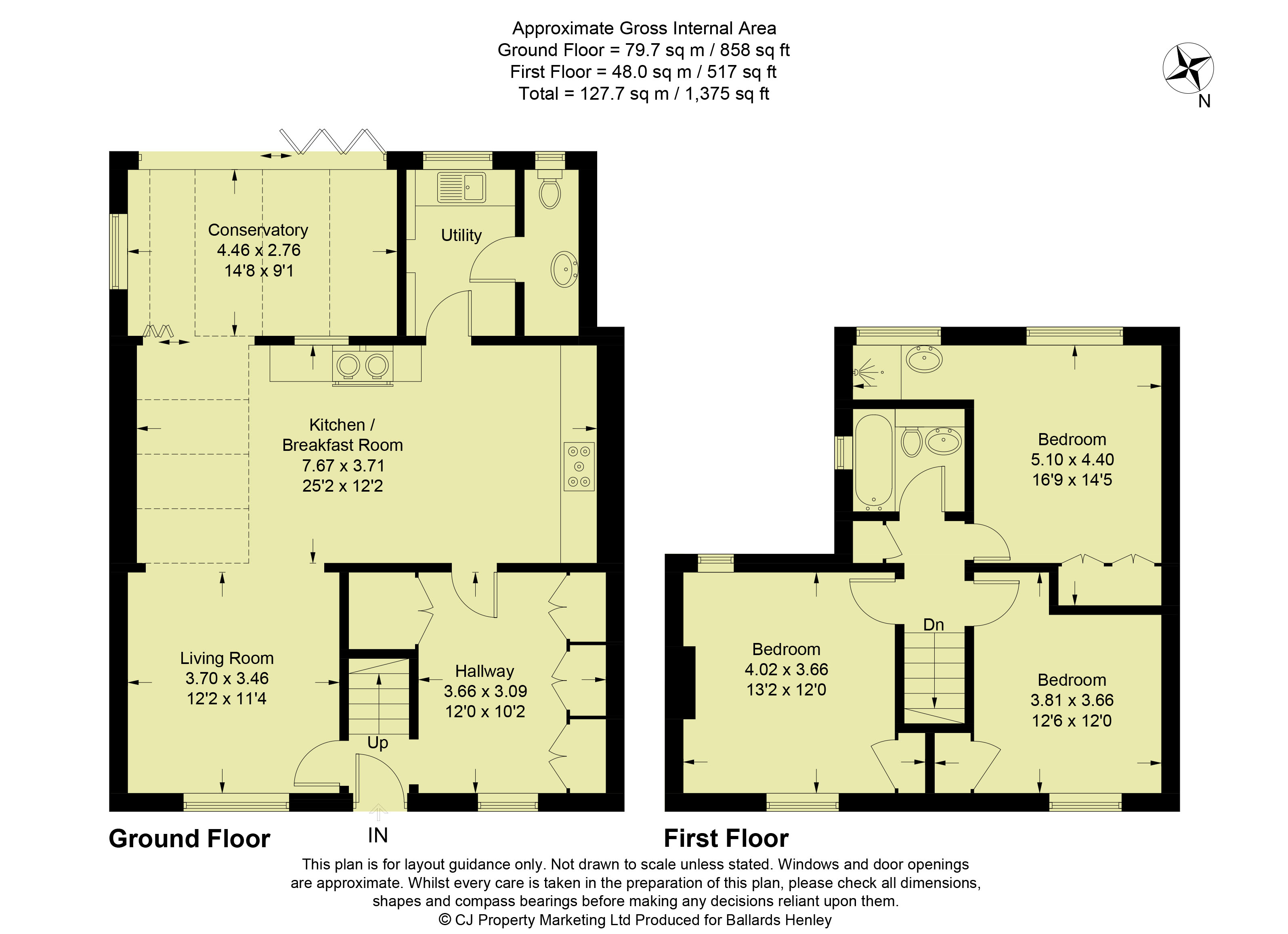 Kensington Cottage, 20, Glade Road, Buckinghamshire floorplan