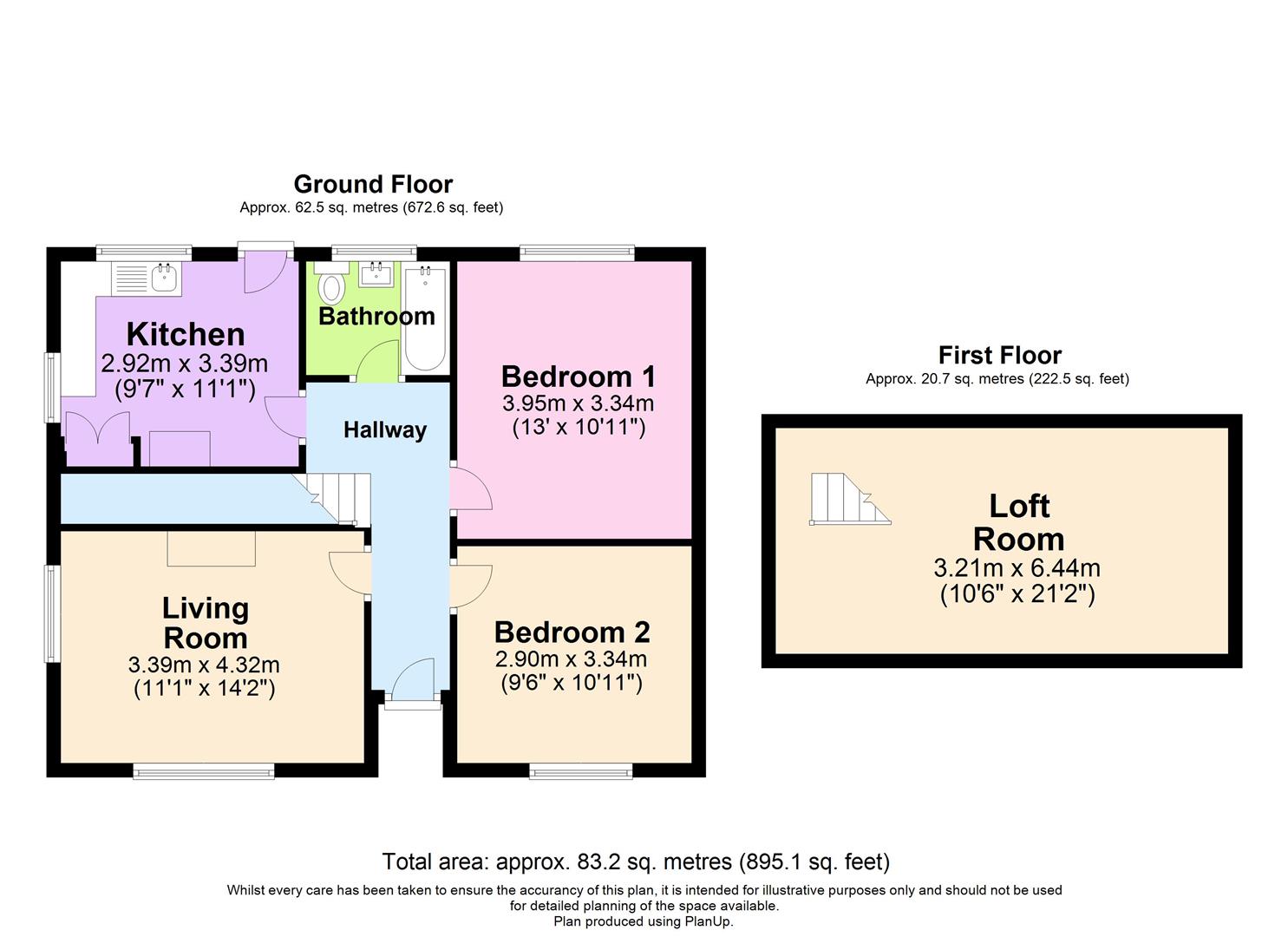 Pedder Road, Overton, Morecambe LA3, 2 bedroom semidetached bungalow