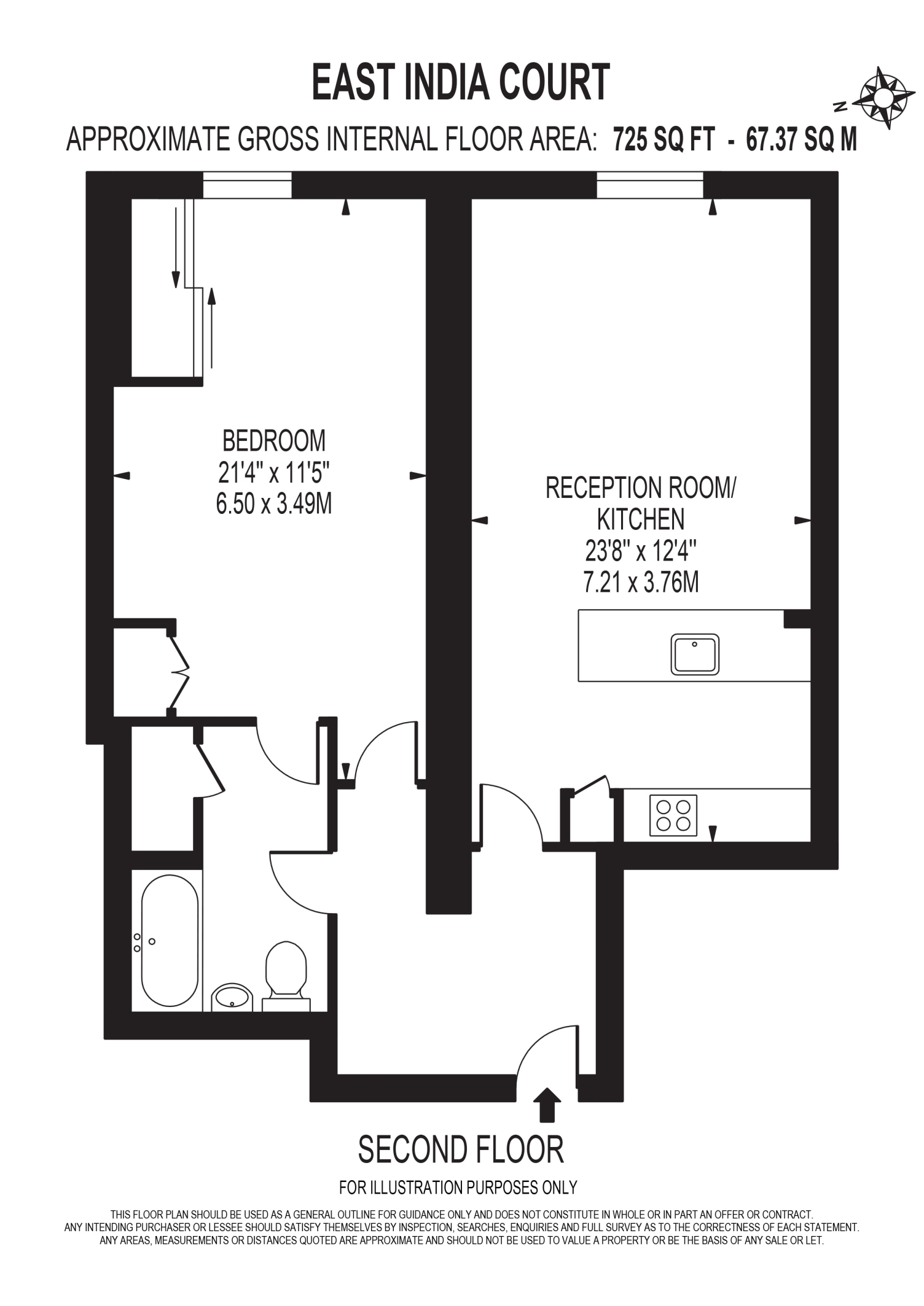 East India Court, Bombay, Rotherhithe floorplan