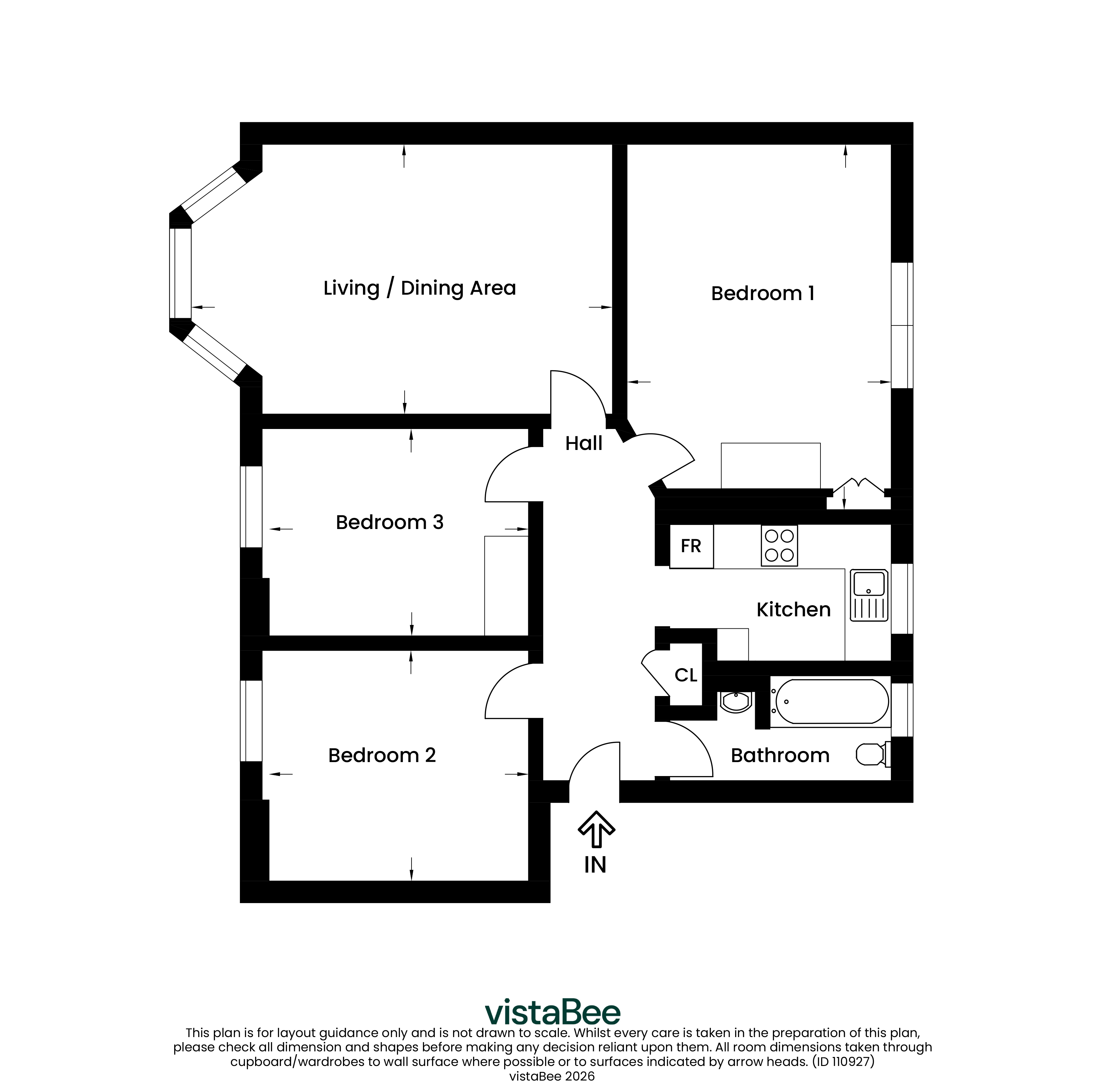 1/2, 167, Earl Street, Glasgow floorplan