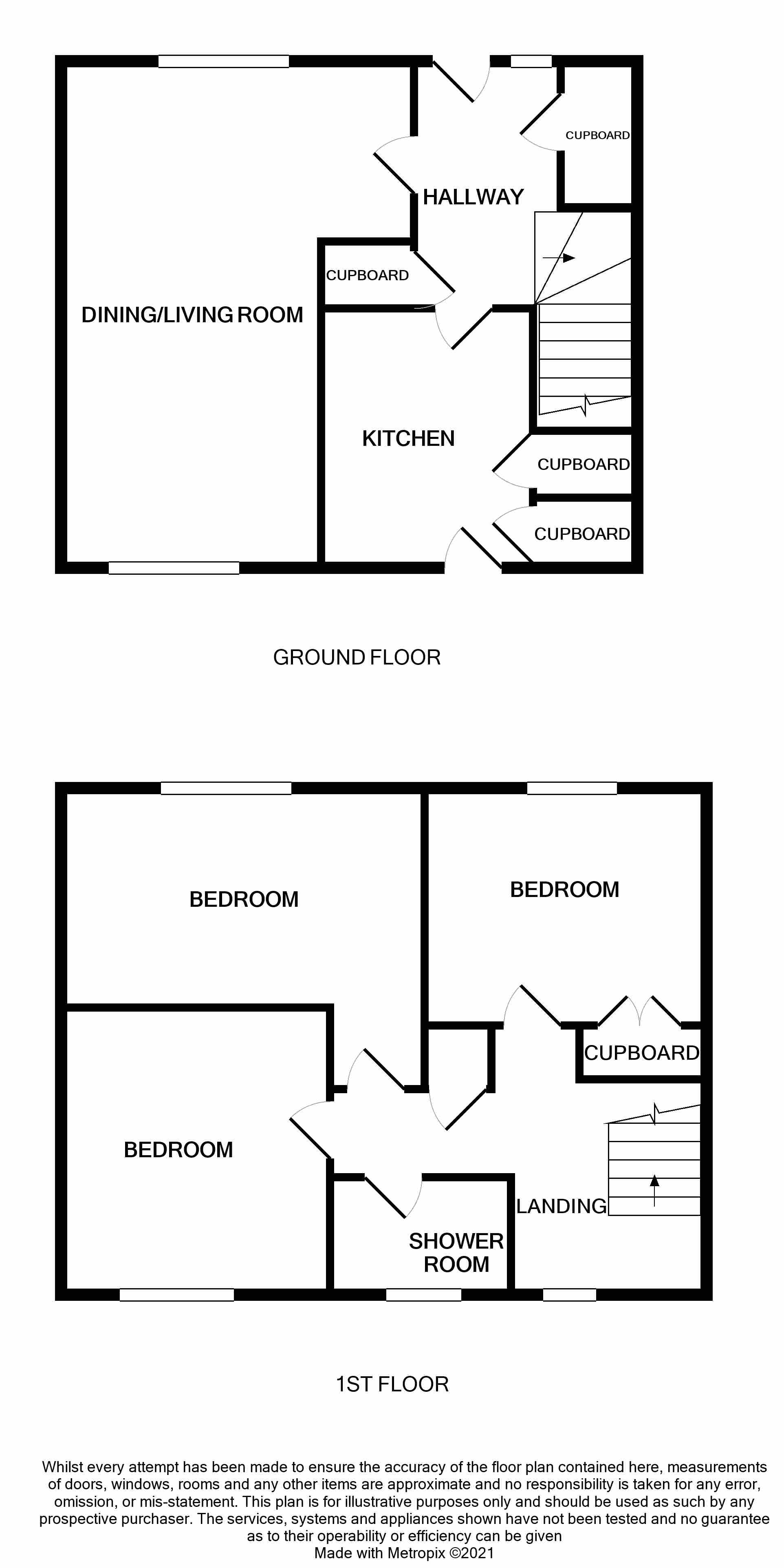 5, Dowlas Court, Cupar floorplan
