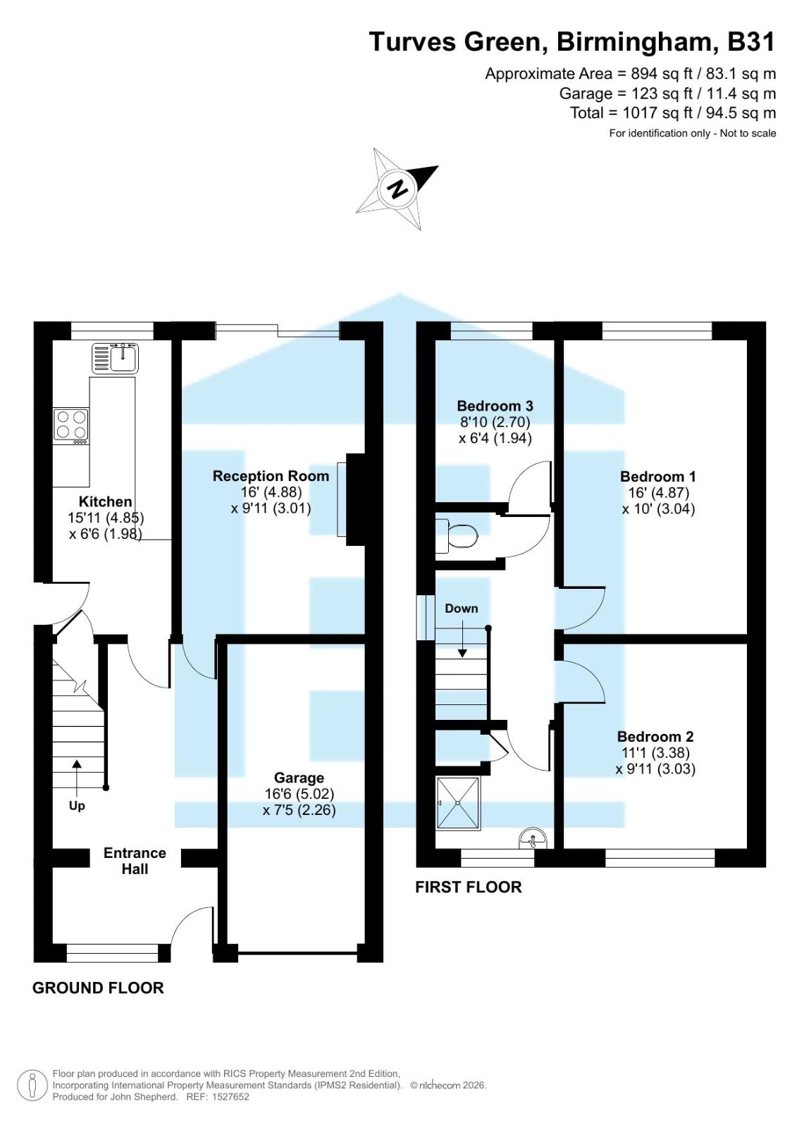 Turves Green, West Midlands floorplan