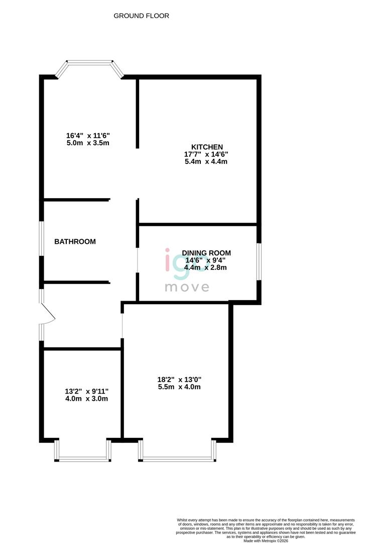 228, Stockton Road, Hartlepool floorplan