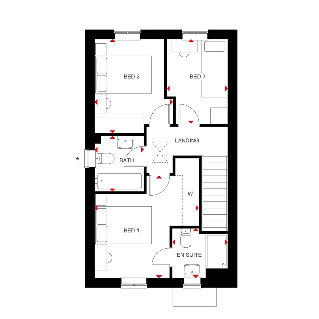 "Ellerton" at Rocky Lane, Haywards Heath RH16, 3 bedroom terraced house