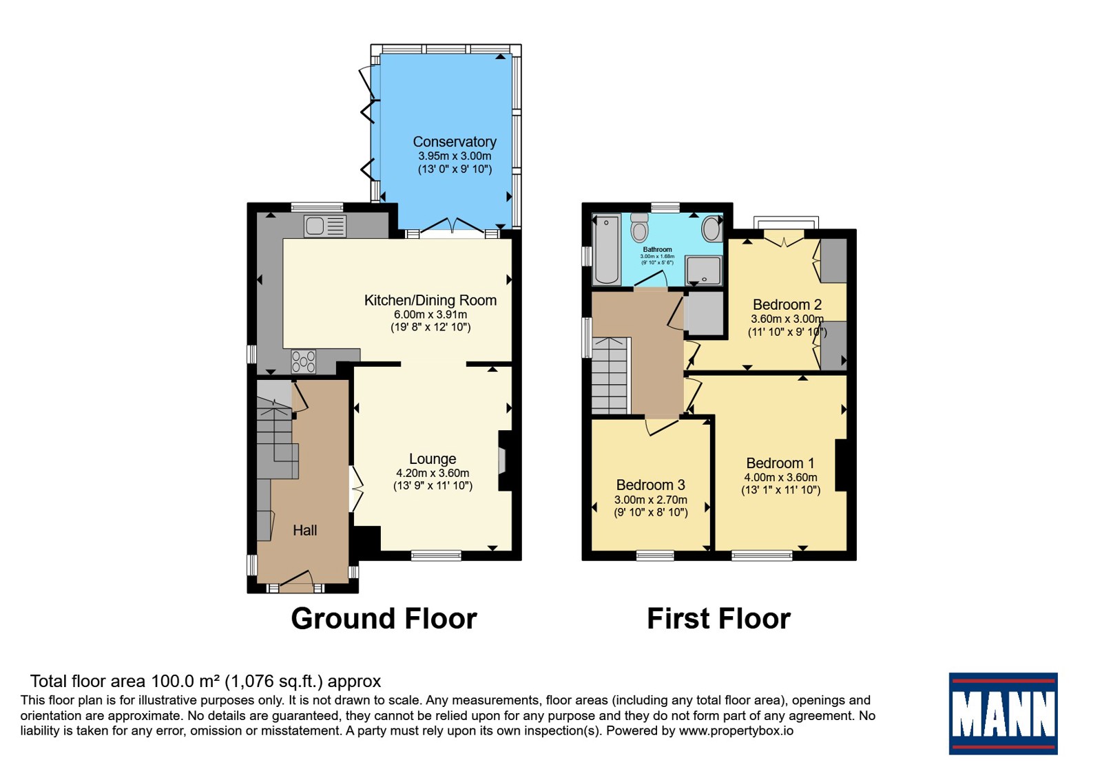 Beck Lane, Kent floorplan