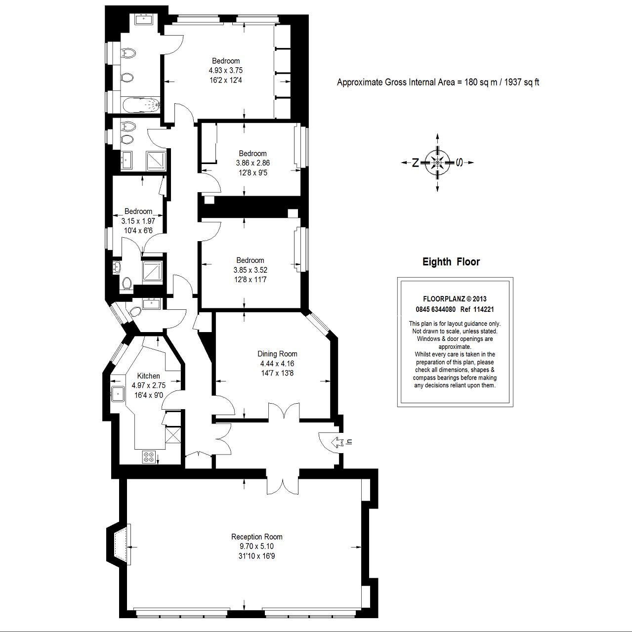 4 Bedrooms Flat to rent in Rutland Court, Rutland Gardens, Knightsbridge, London SW7