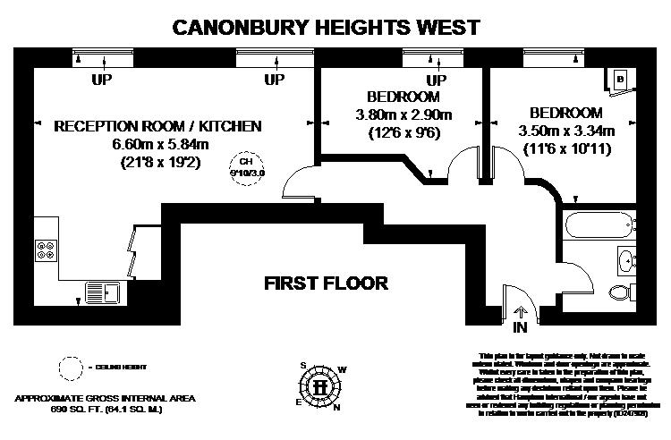 2 Bedrooms Flat to rent in Dove Road, London N1