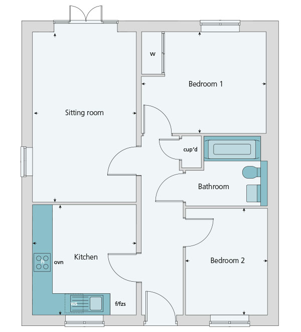 2 Bedrooms  for sale in 