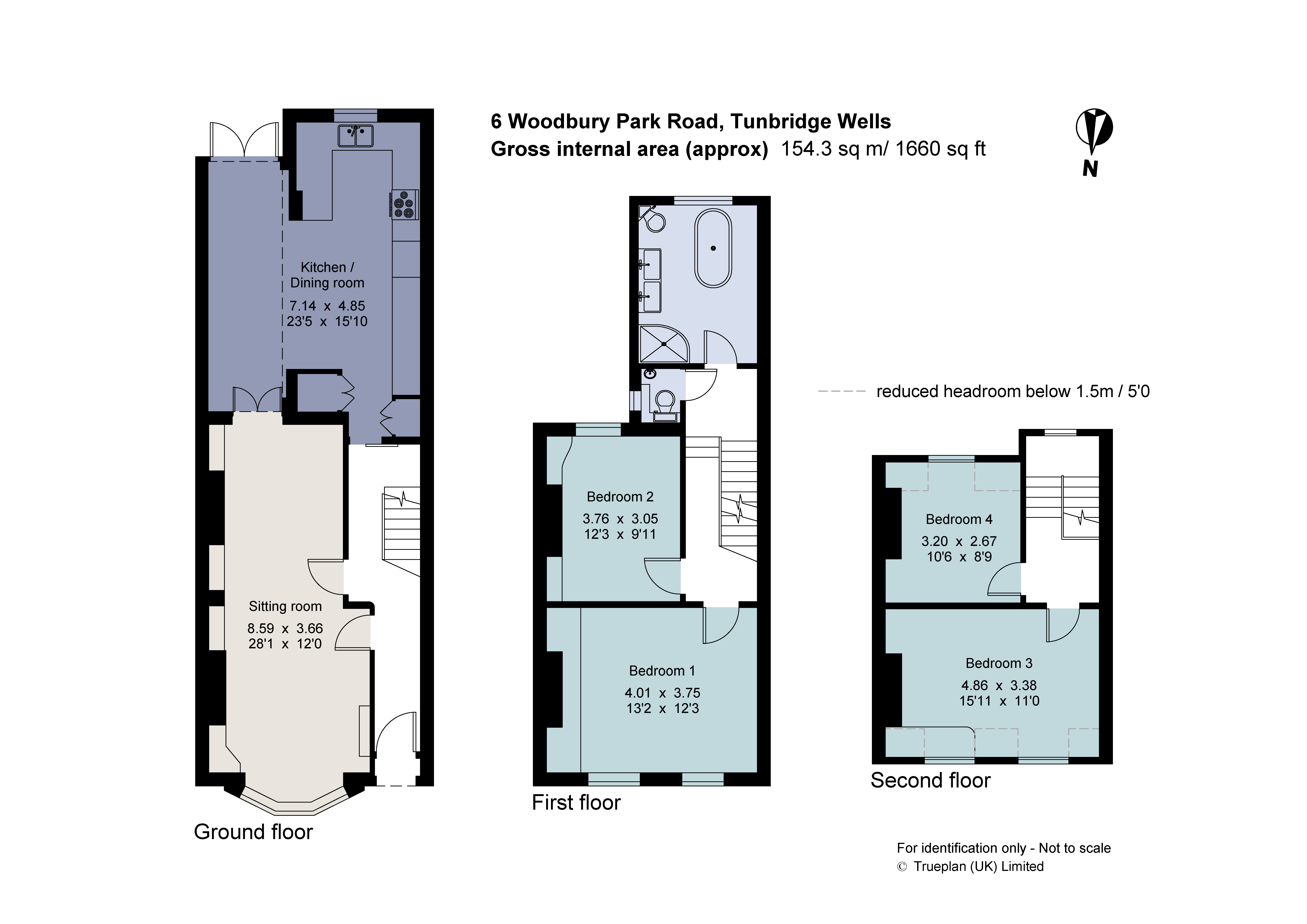 6, Woodbury Park Road, Kent floorplan