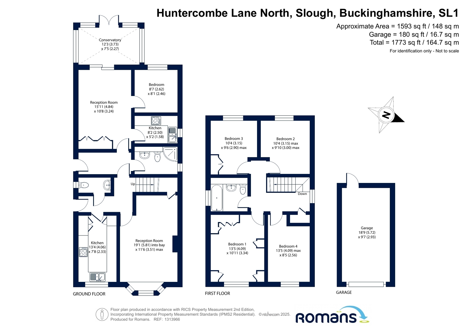 59, Huntercombe Lane North, Buckinghamshire floorplan
