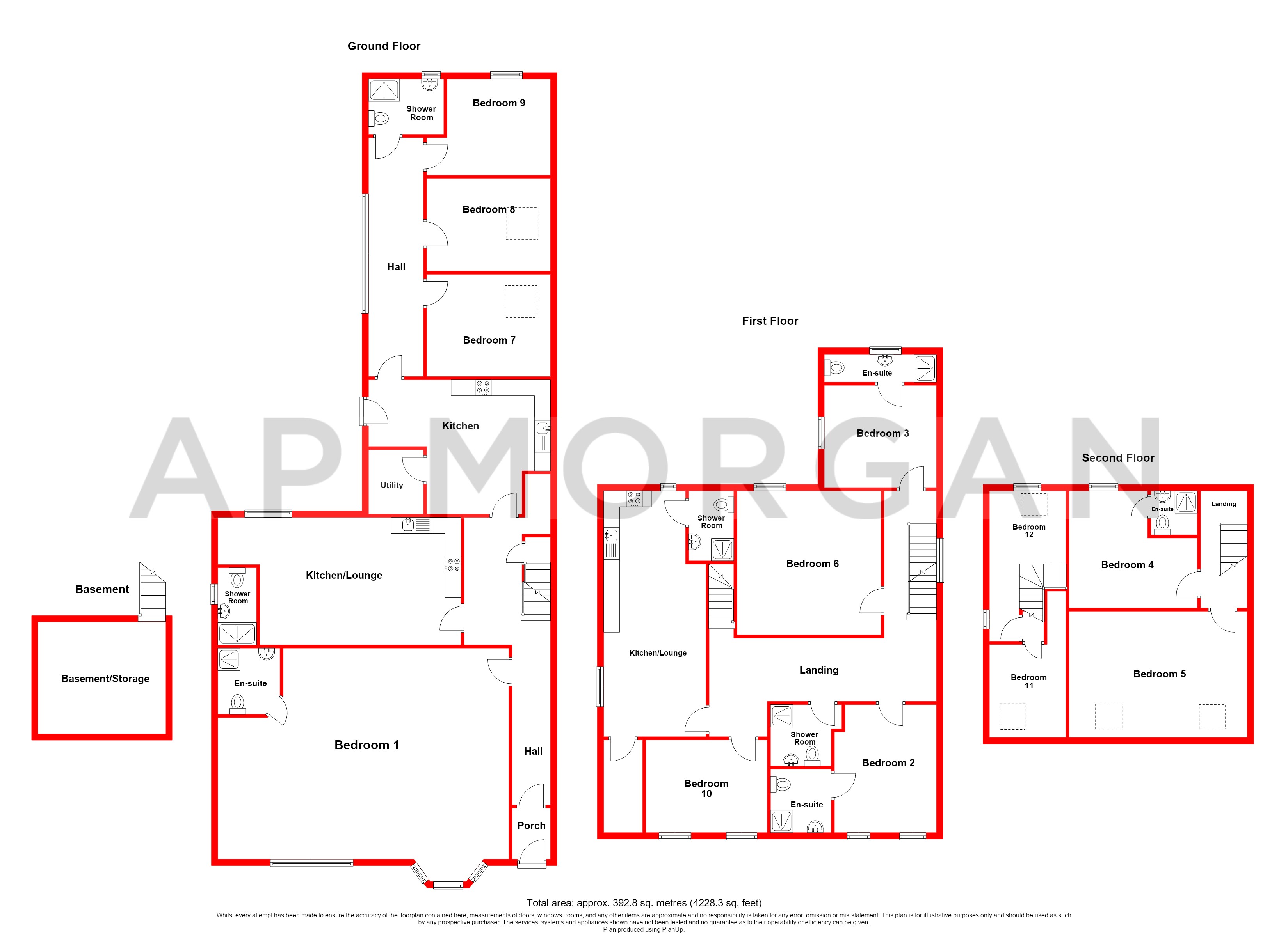27, Botteville Road, Birmingham floorplan