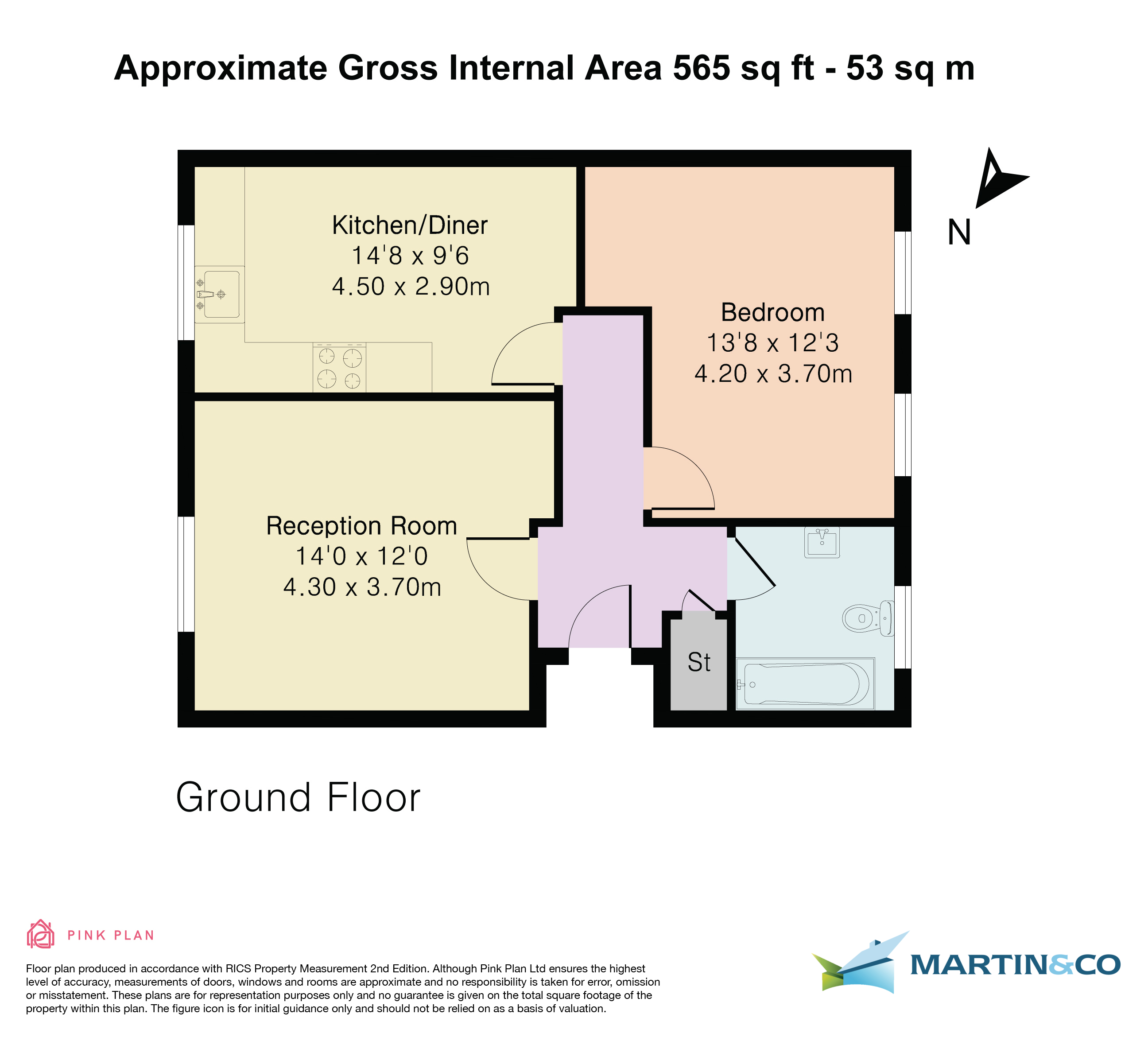 68, Charles Street, Croydon floorplan