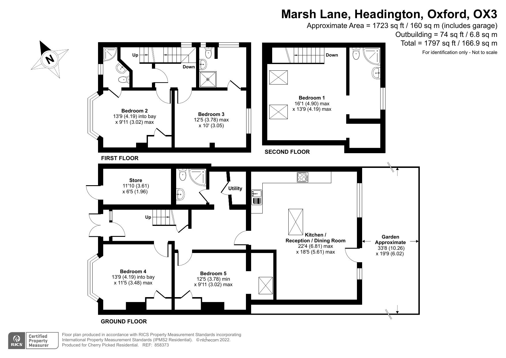 Marsh Lane, Headington, Oxford OX3, 5 bedroom semidetached house for