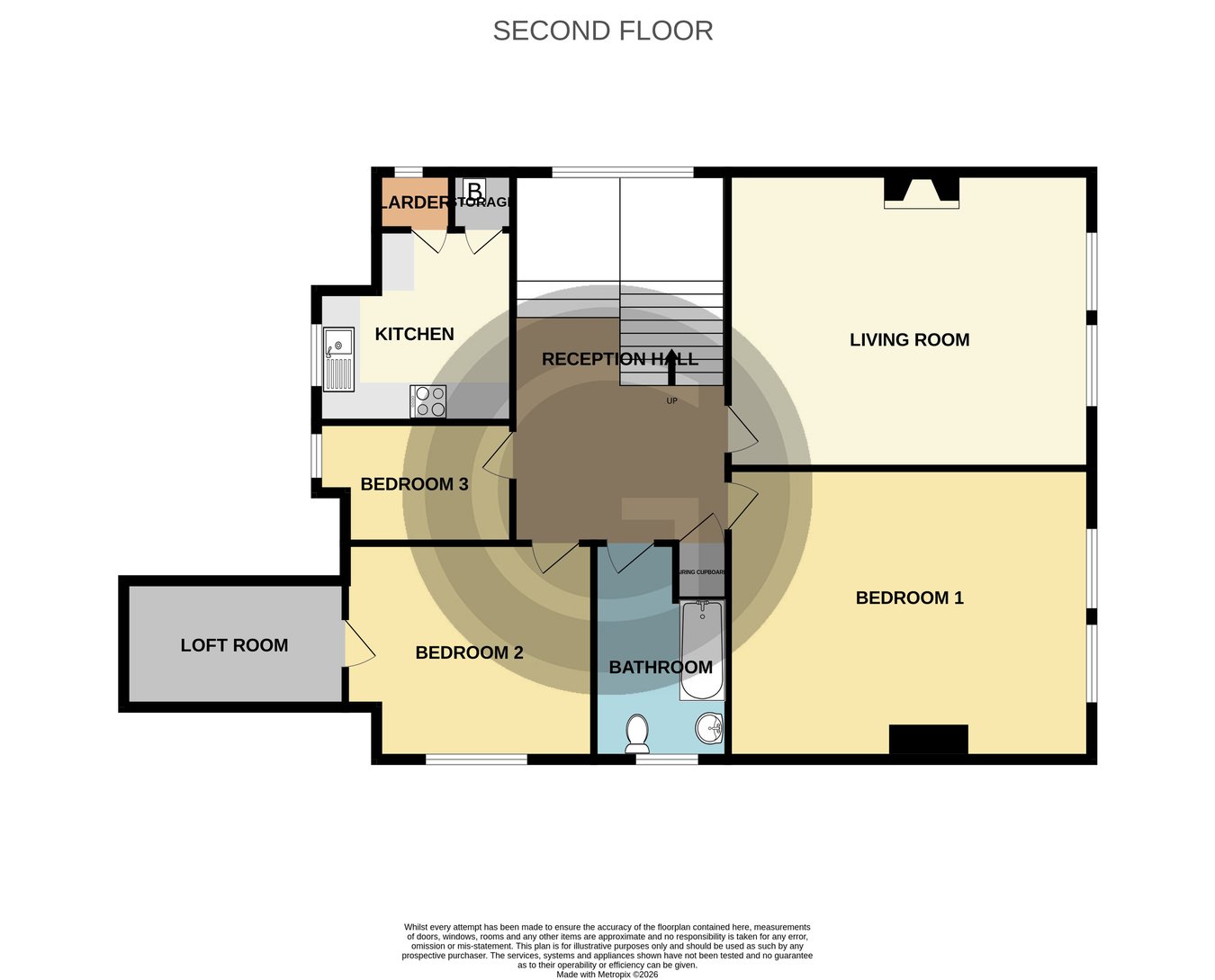 Flat 5, 120, Dorset Road, Bexhill on Sea floorplan