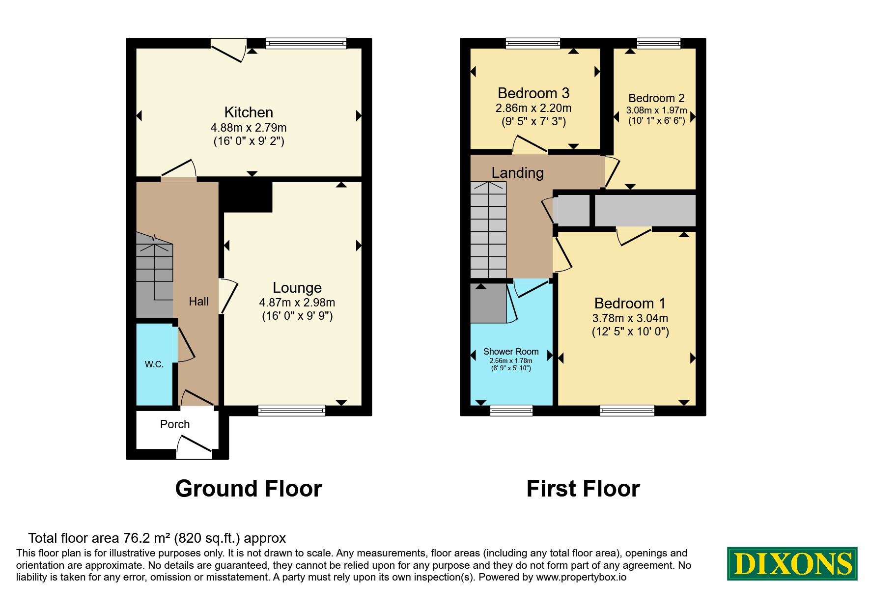 22, Gisborn Close, West Midlands floorplan