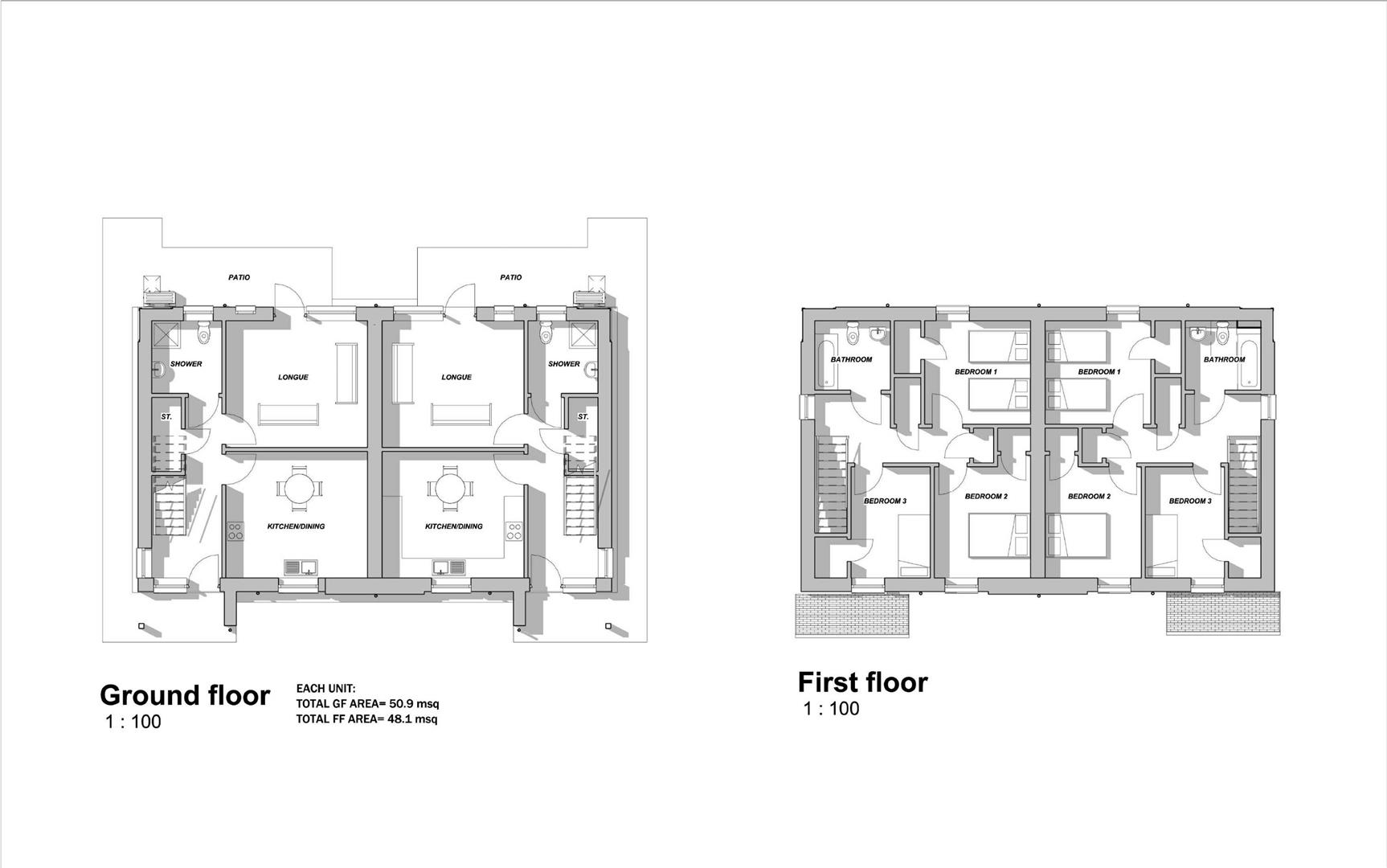 3 Bed Semi Detached New Build,, Tomnabat Lane, Ballindalloch floorplan