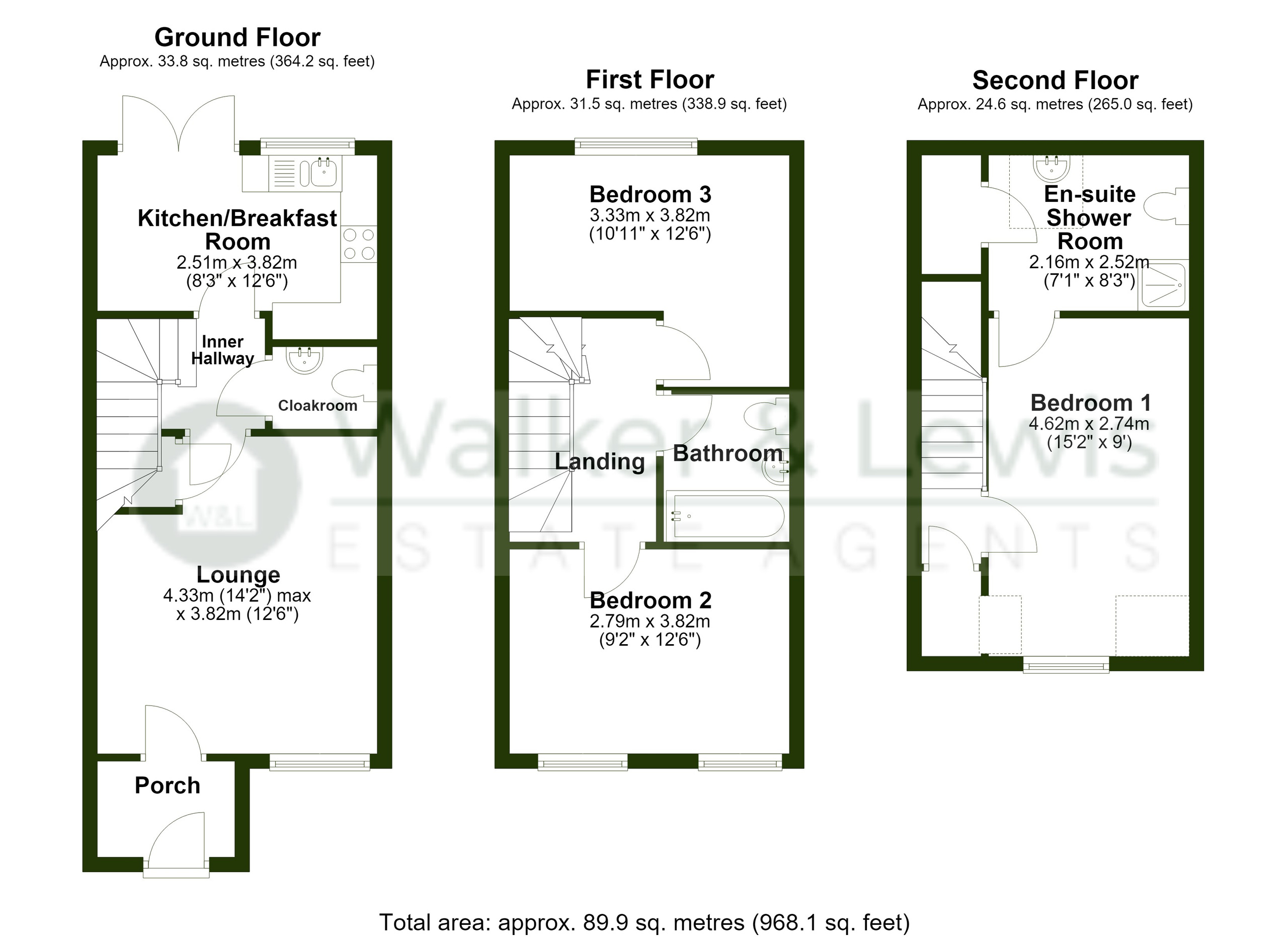 7 Heol Y Llygoden, Pont-Y-Clun floorplan