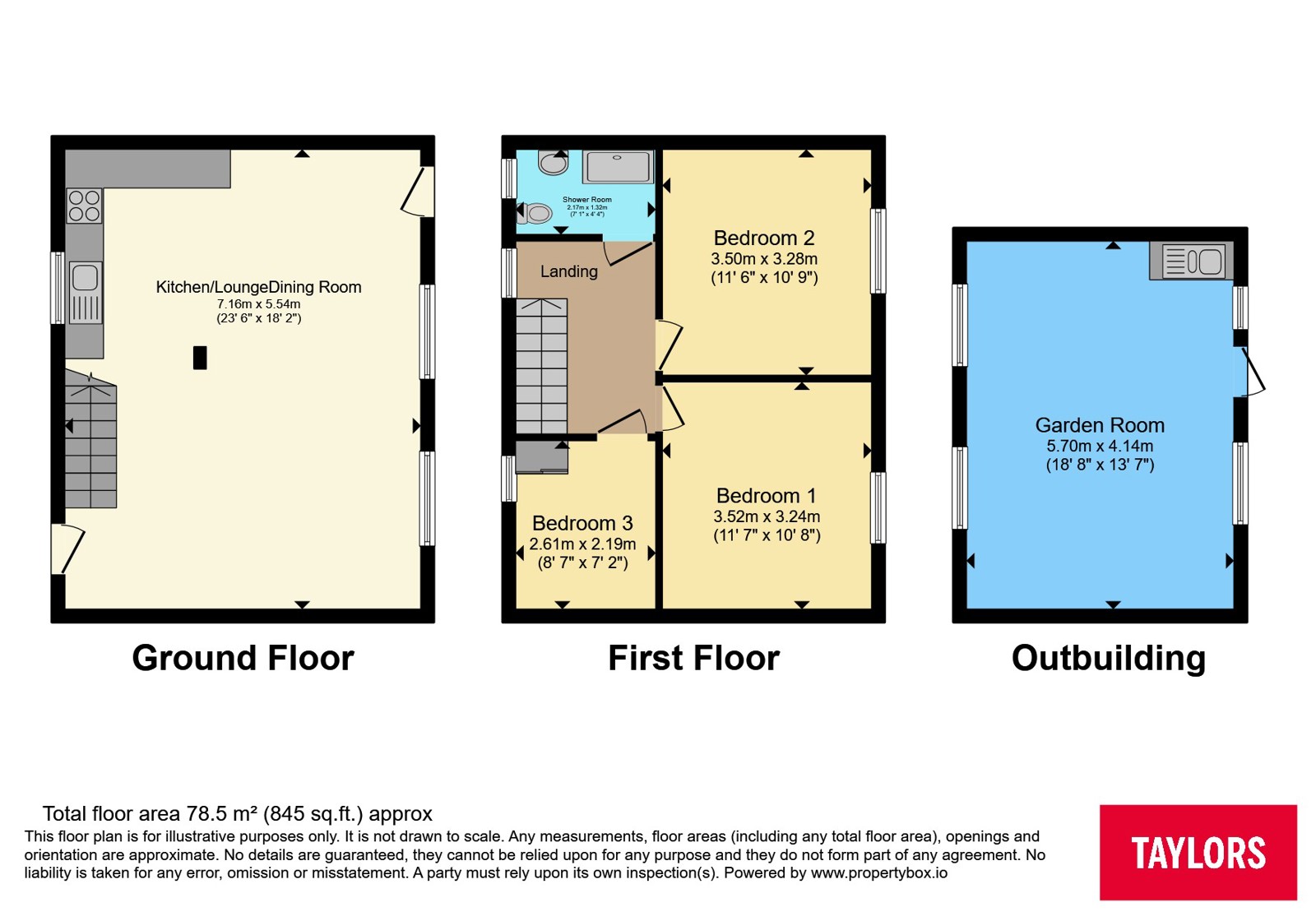 Ickwell Road, Biggleswade floorplan