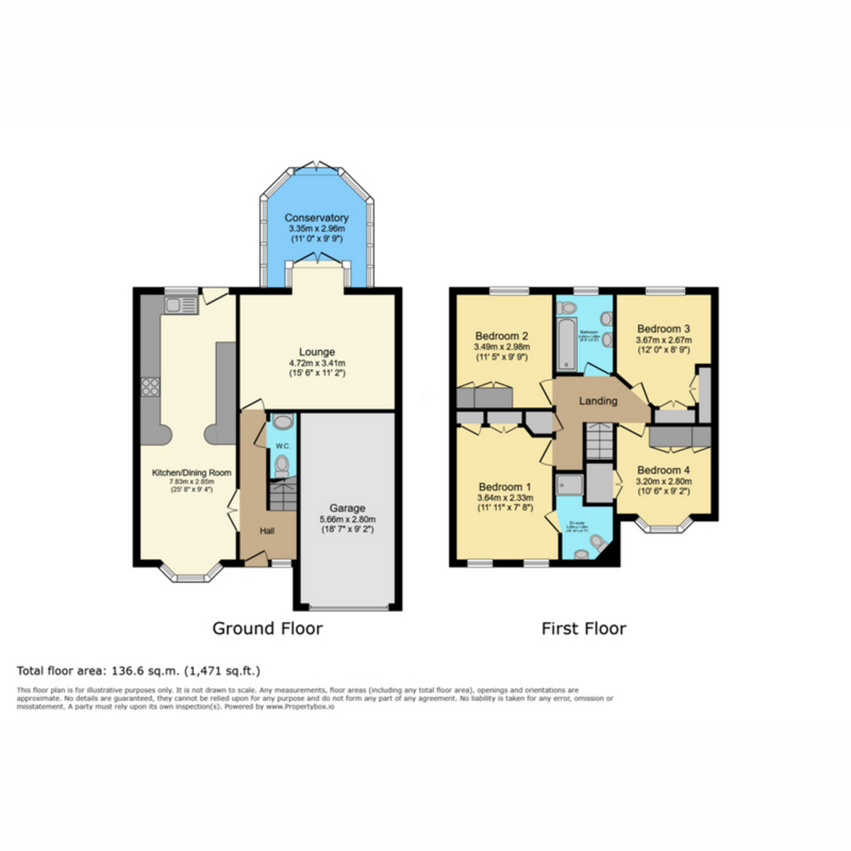 19, Huxterwell Drive, Doncaster floorplan