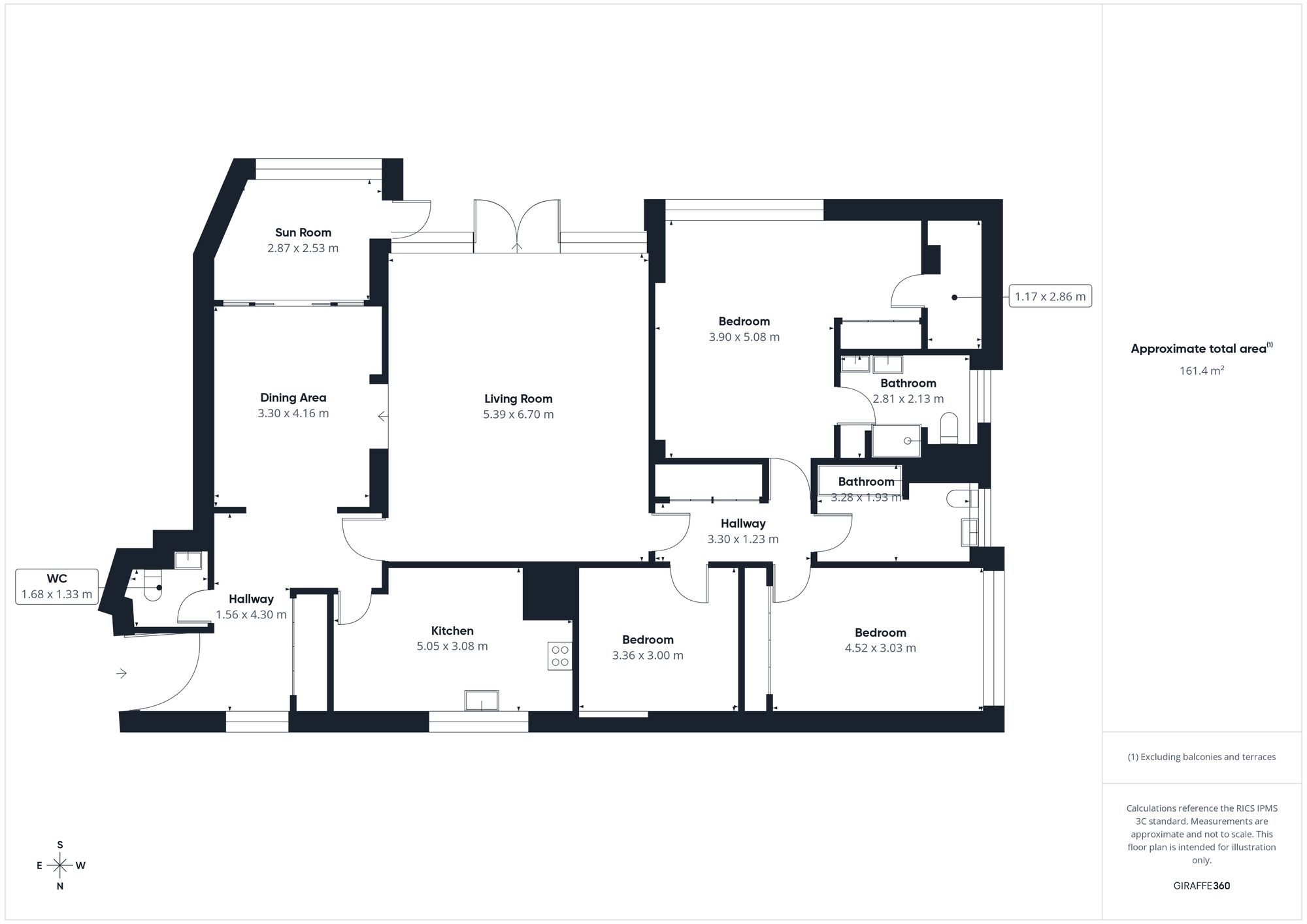 38 Montagu Court, Newcastle Upon Tyne floorplan