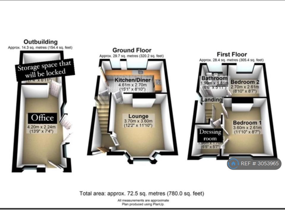 Ingram Road, Sheffield floorplan
