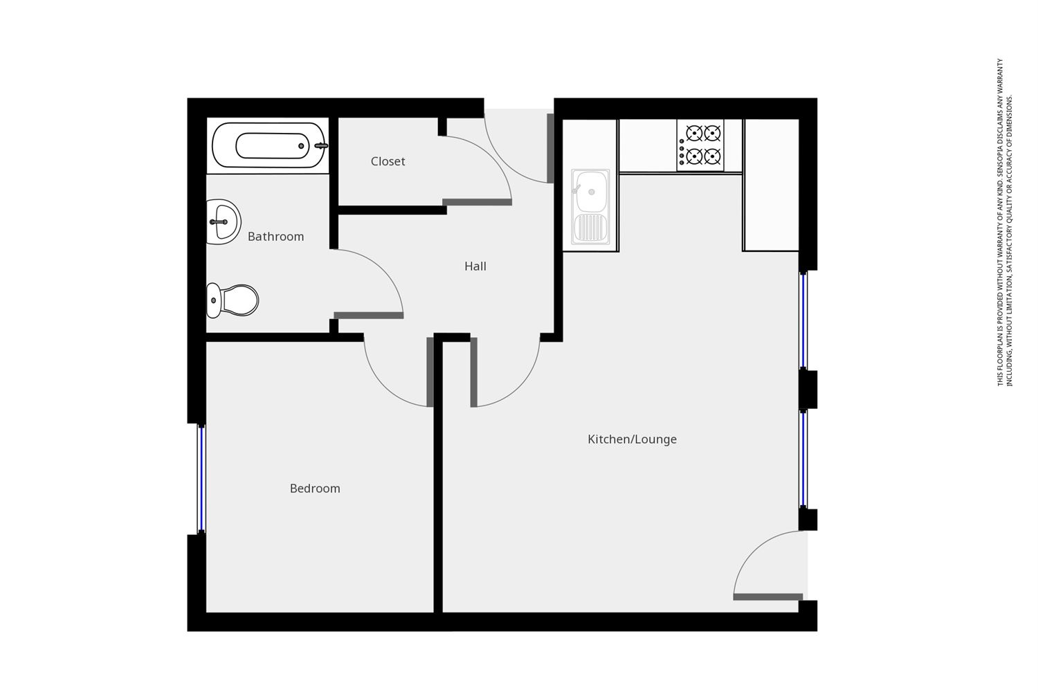 1 Bedrooms Flat for sale in Harrowby Street, Cardiff CF10