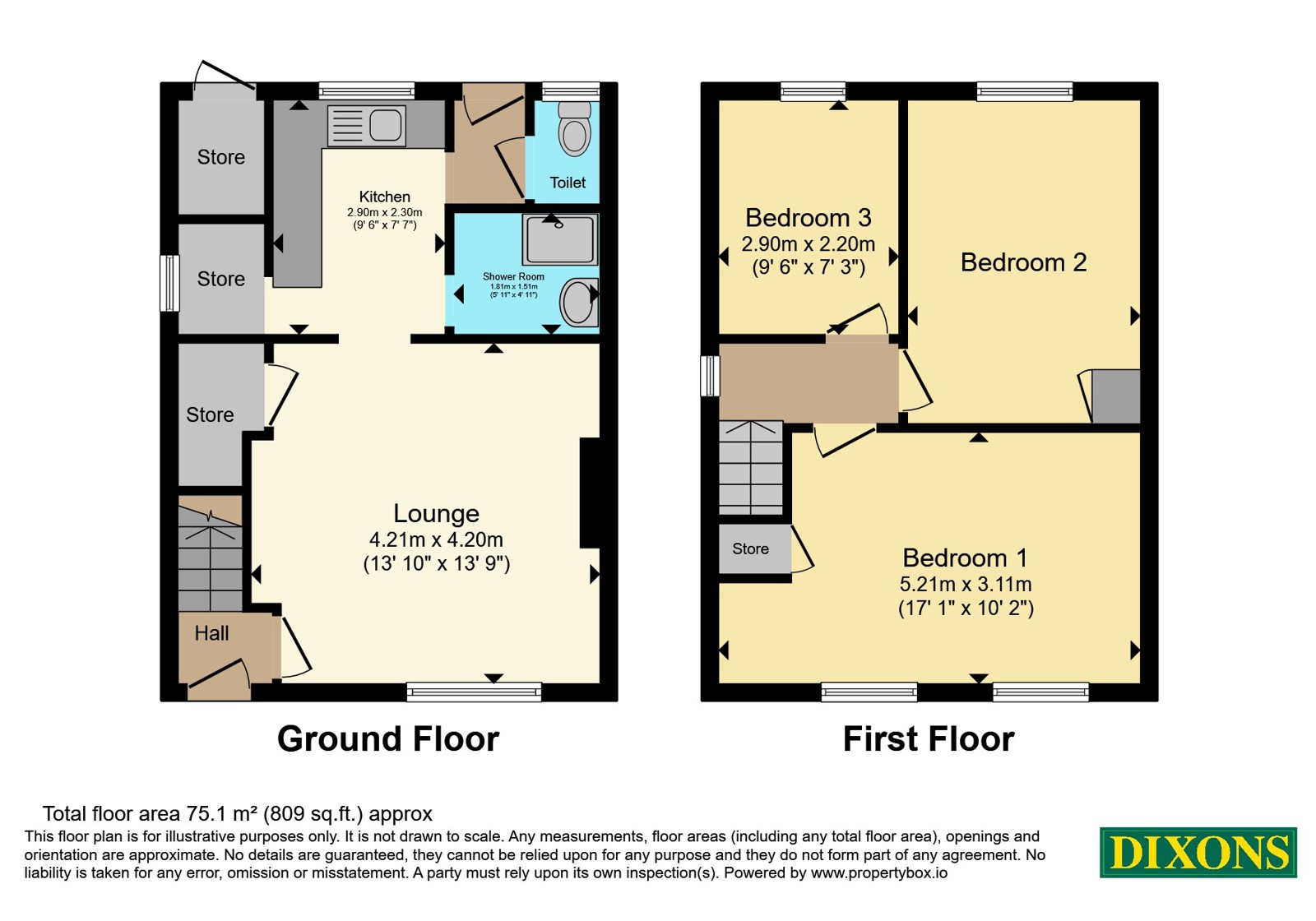 63, Quarry Road, West Midlands floorplan