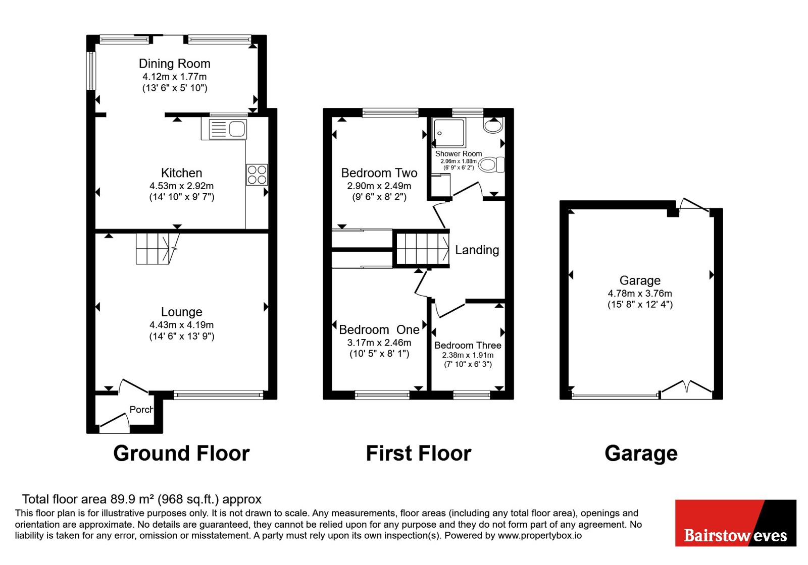 33, Abington Avenue, Nottinghamshire floorplan
