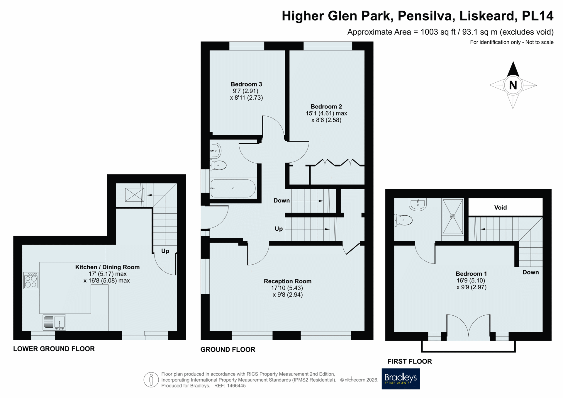 35 Higher Glen Park, Pensilva Liskeard Cornwall, Cornwall floorplan