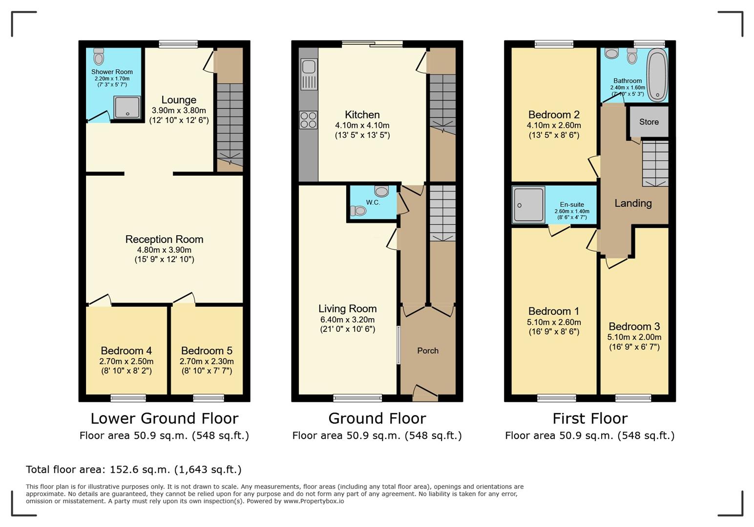 174, East Road, Ferndale floorplan