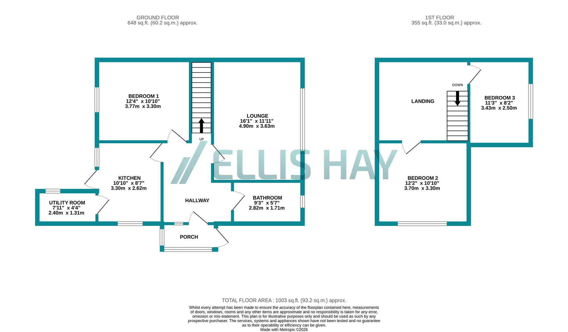 29, Hall Garth Lane, Scarborough floorplan