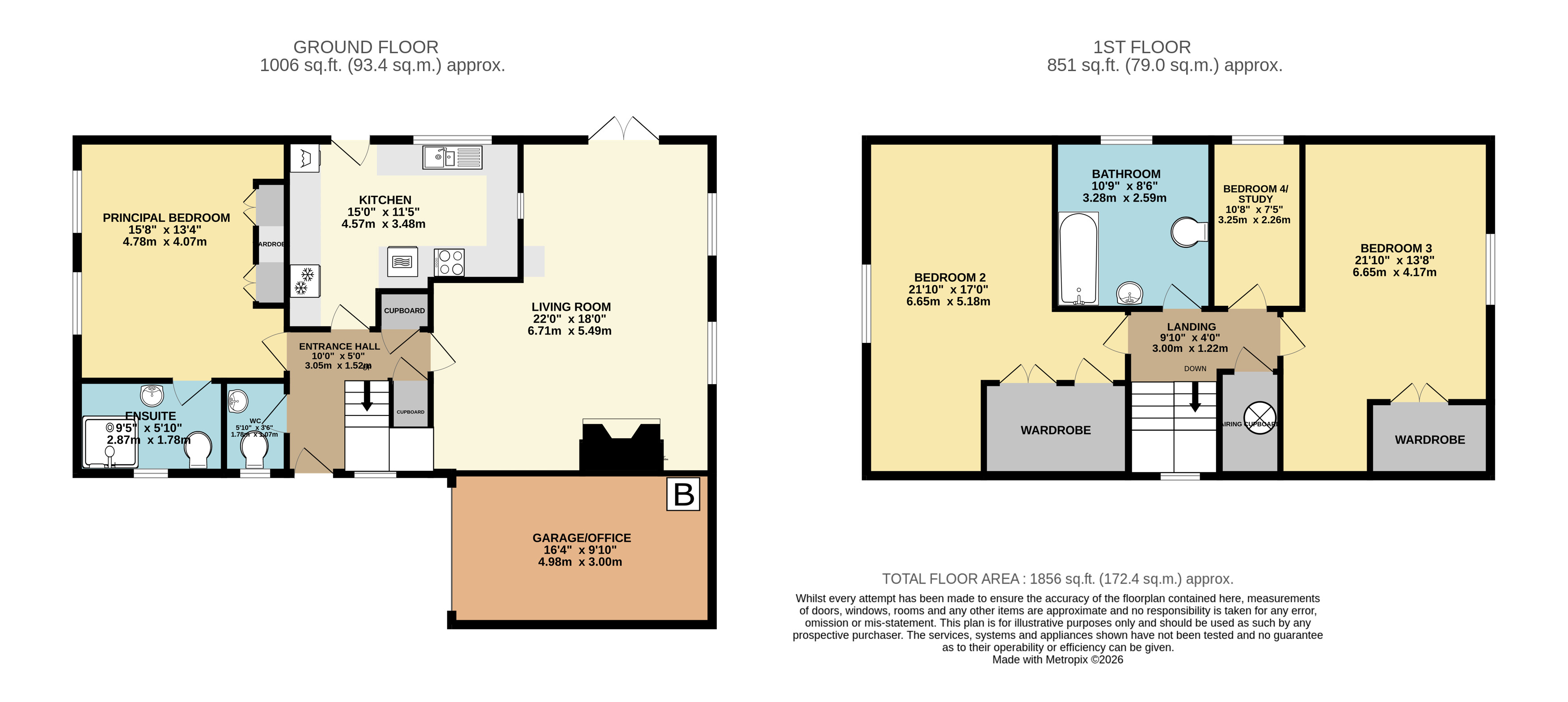 6 Clos de Mer, Newtown, Alderney floorplan