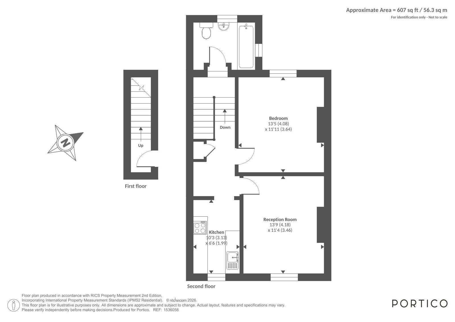 Cathnor Road, London floorplan