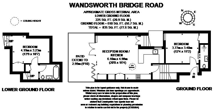 2 Bedrooms Flat to rent in Wandsworth Bridge Road, London SW6