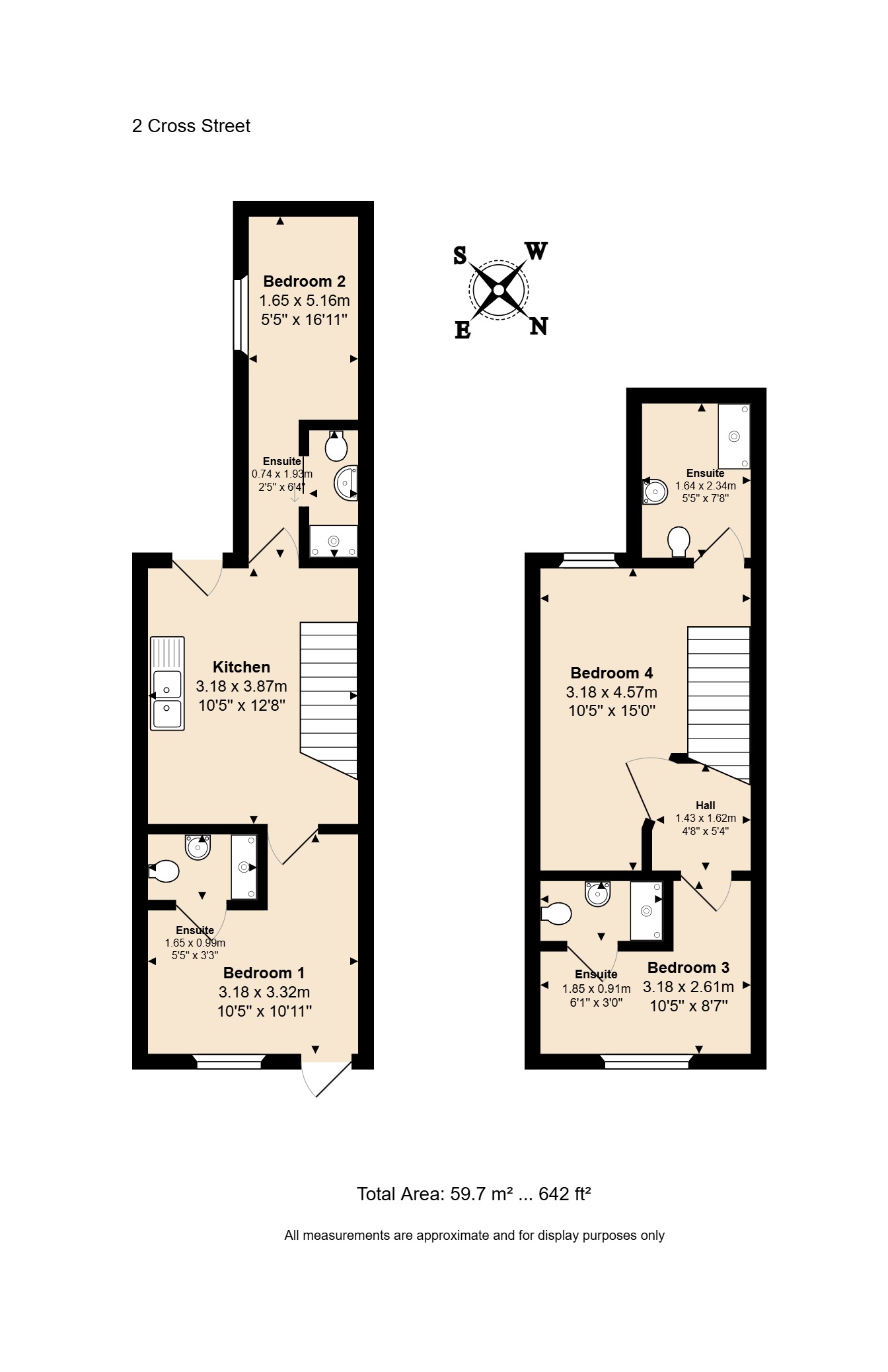 2, Cross Street, Lincolnshire floorplan