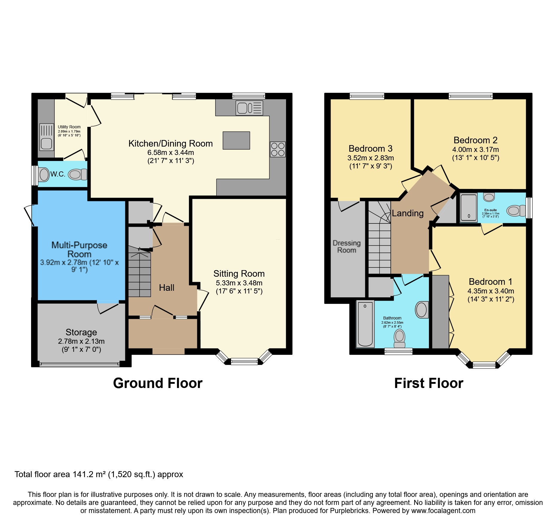 16, Lapwing Close, Dawlish floorplan