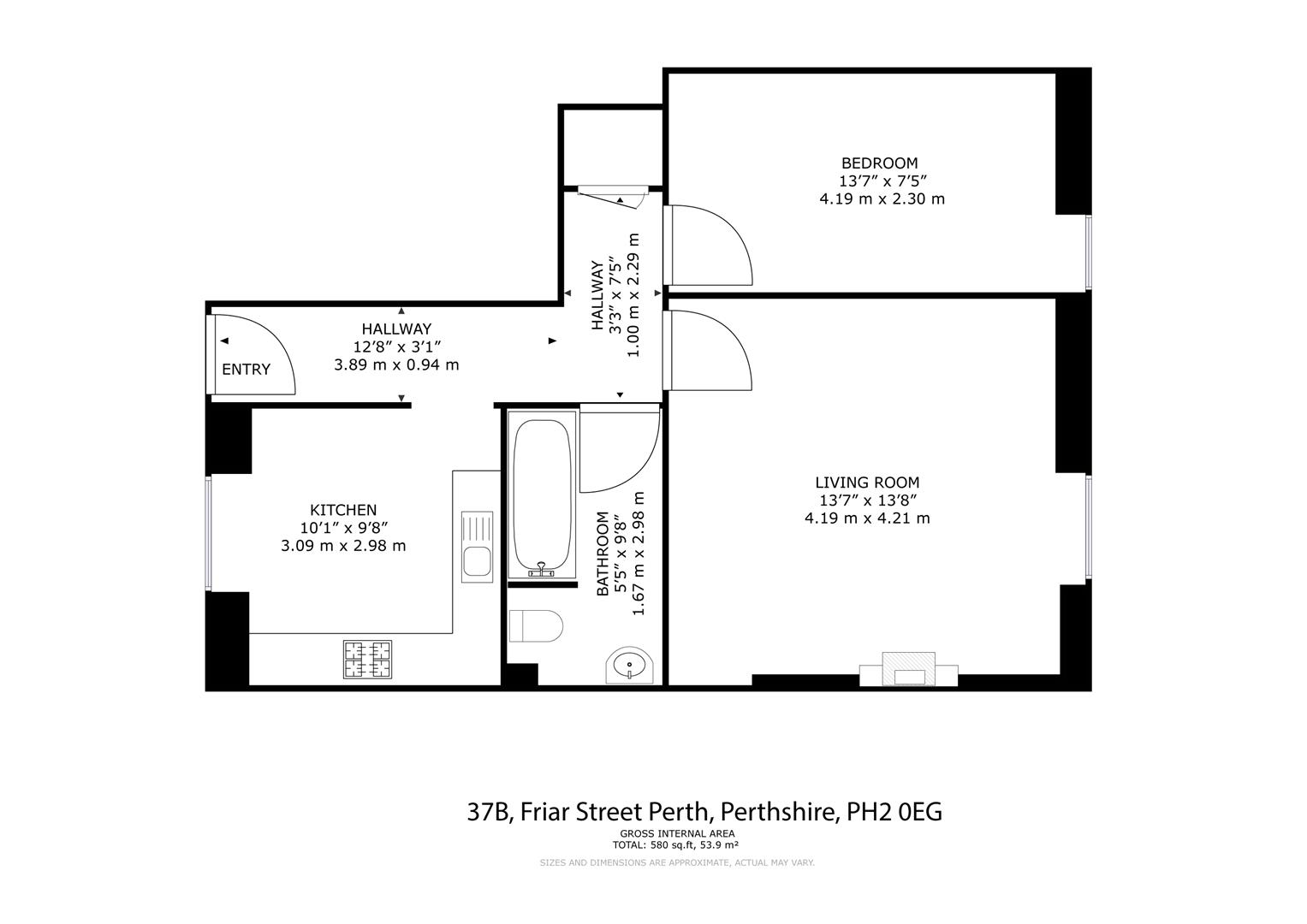 Friar Street, Perth floorplan