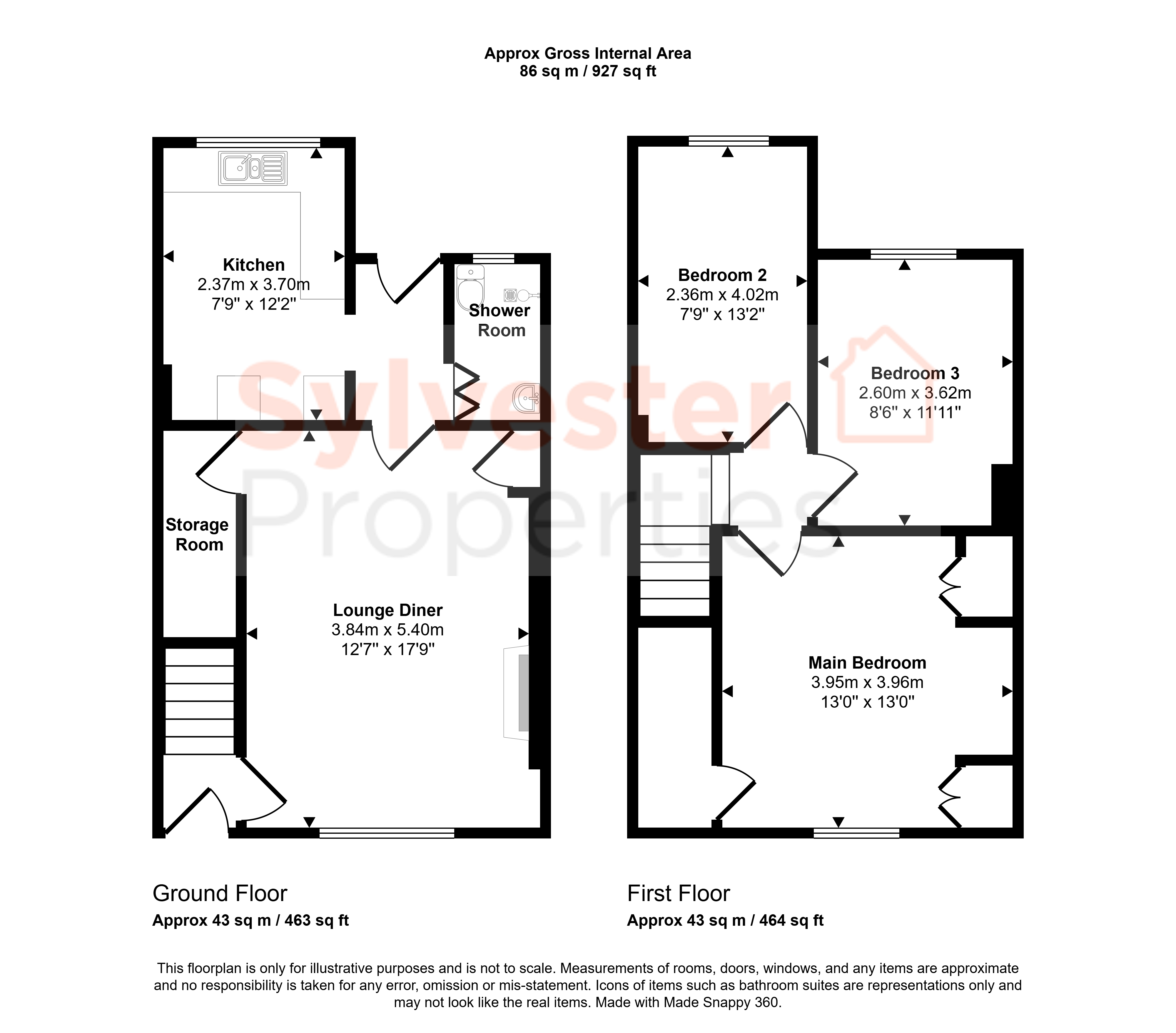 27, Fourth Street, Stanley floorplan