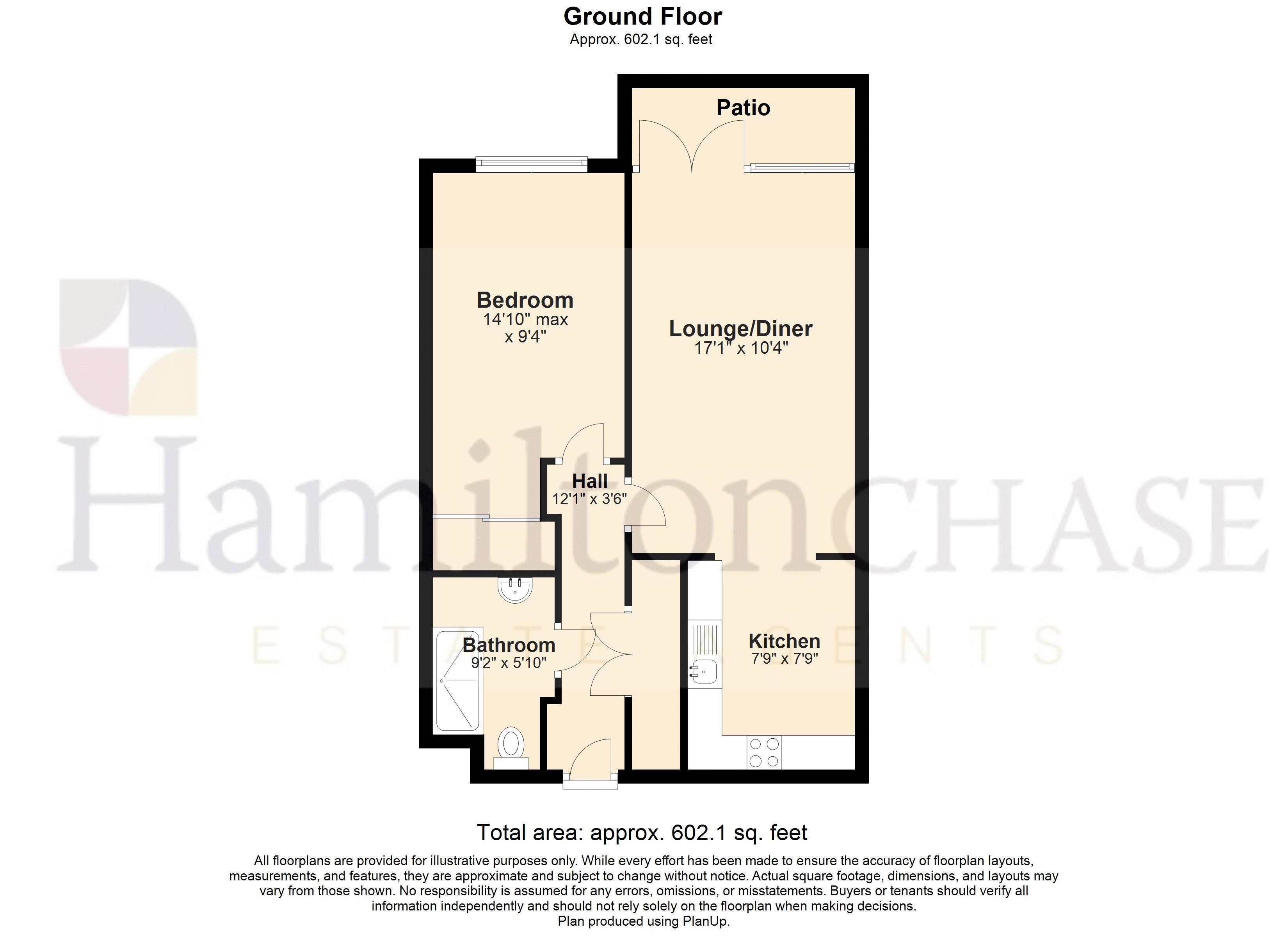 20 Hertswood Court, Hillside Gardens, Barnet floorplan