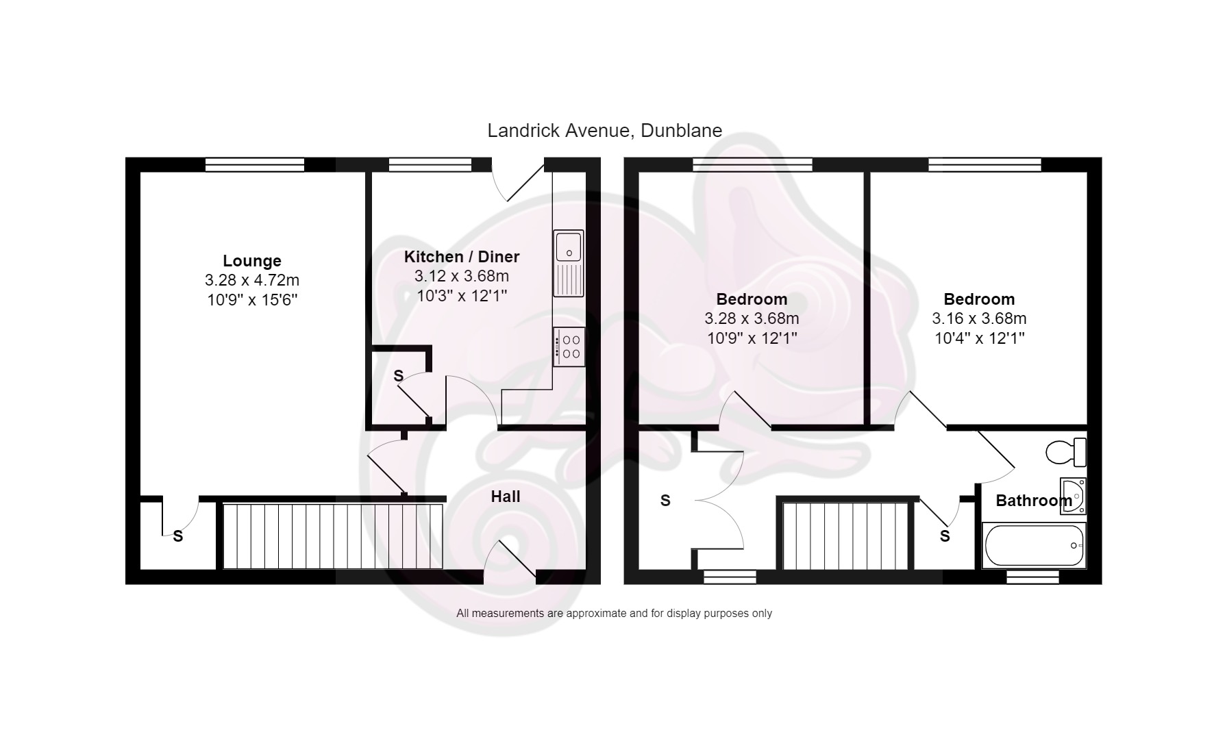 Landrick Avenue, Dunblane FK15, 2 bedroom town house for sale