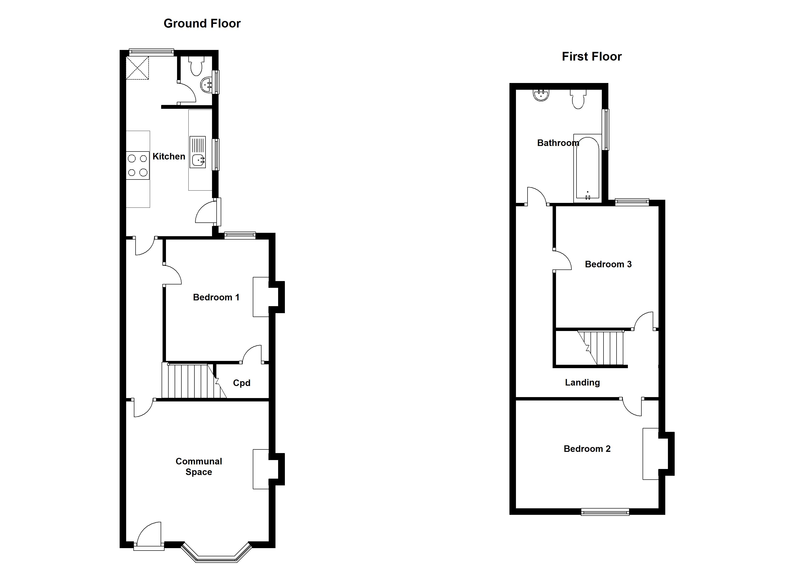 3 Bedrooms Terraced house to rent in Love Lane, Canterbury CT1