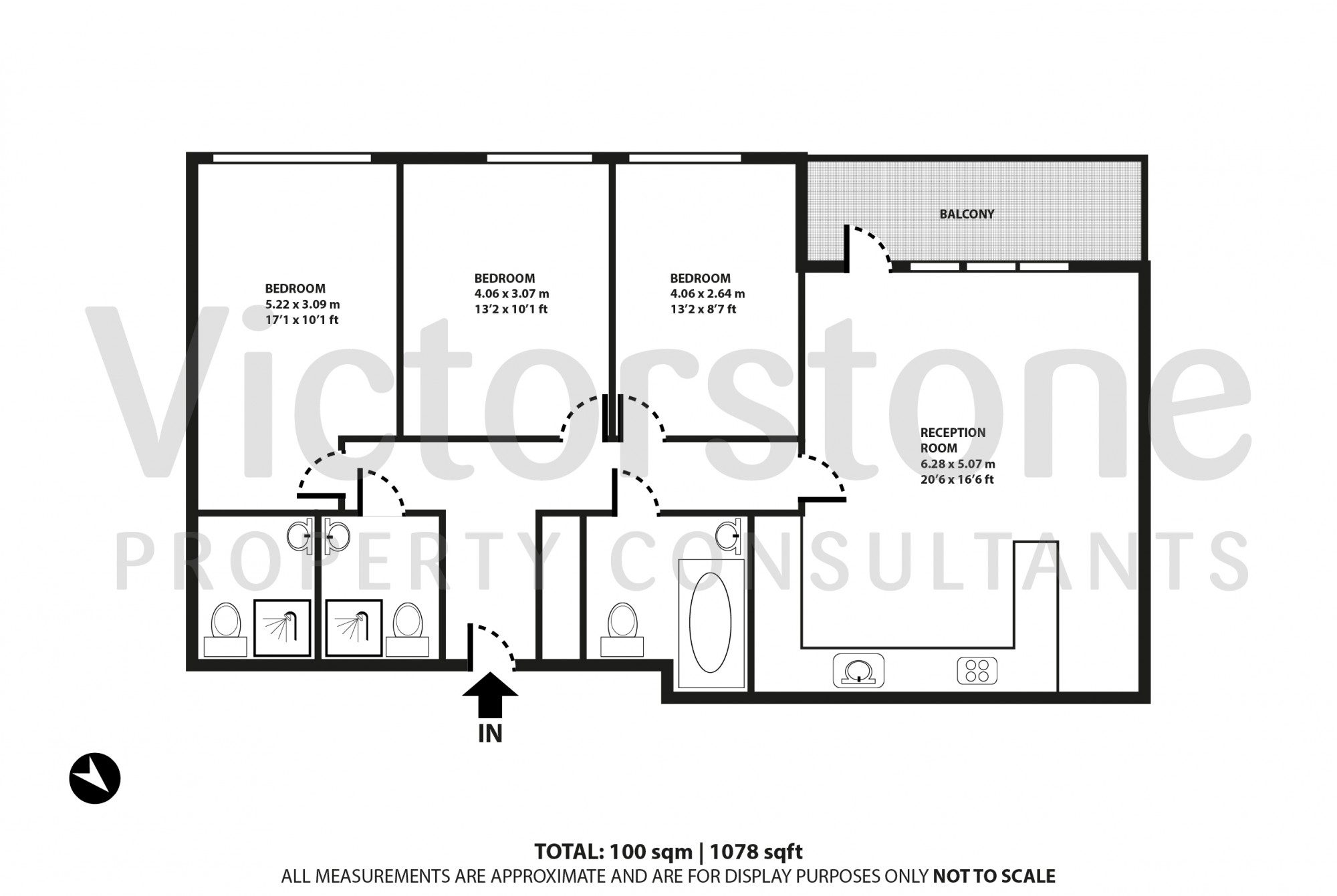 3 Bedrooms Flat to rent in Cecil Grove, London NW8